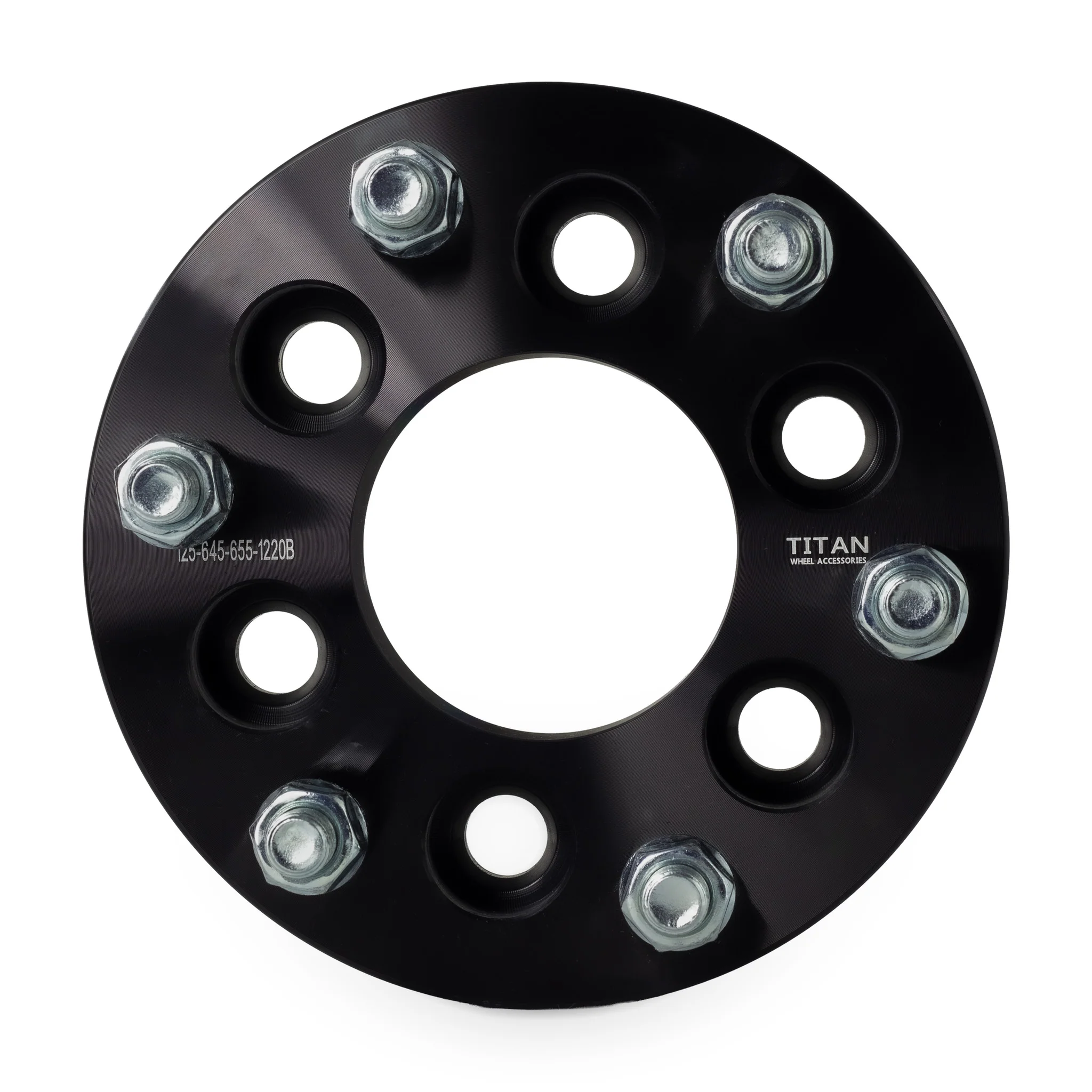 1.25" 6x4.5 to 6x5.5 Wheel Adapters for Dodge Dakota Durango Nissan Pathfinder | 1/2x20 Studs | - Image 2