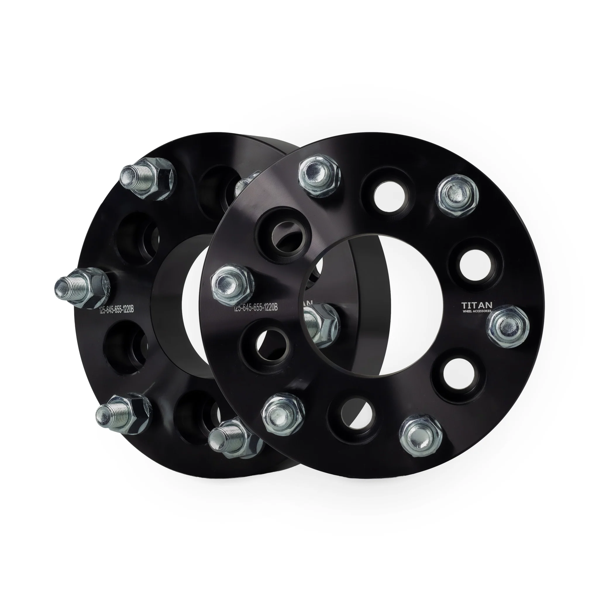 1.25" 6x4.5 to 6x5.5 Wheel Adapters for Dodge Dakota Durango Nissan Pathfinder | 1/2x20 Studs | - Image 6