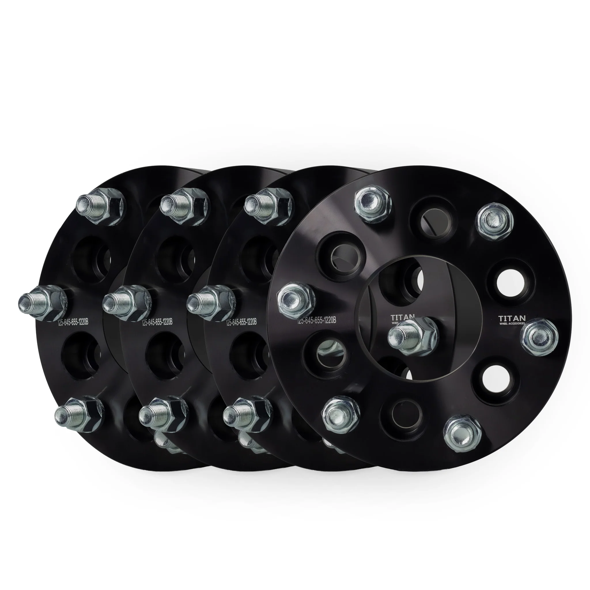 1.25" 6x4.5 to 6x5.5 Wheel Adapters for Dodge Dakota Durango Nissan Pathfinder | 1/2x20 Studs | - Image 7
