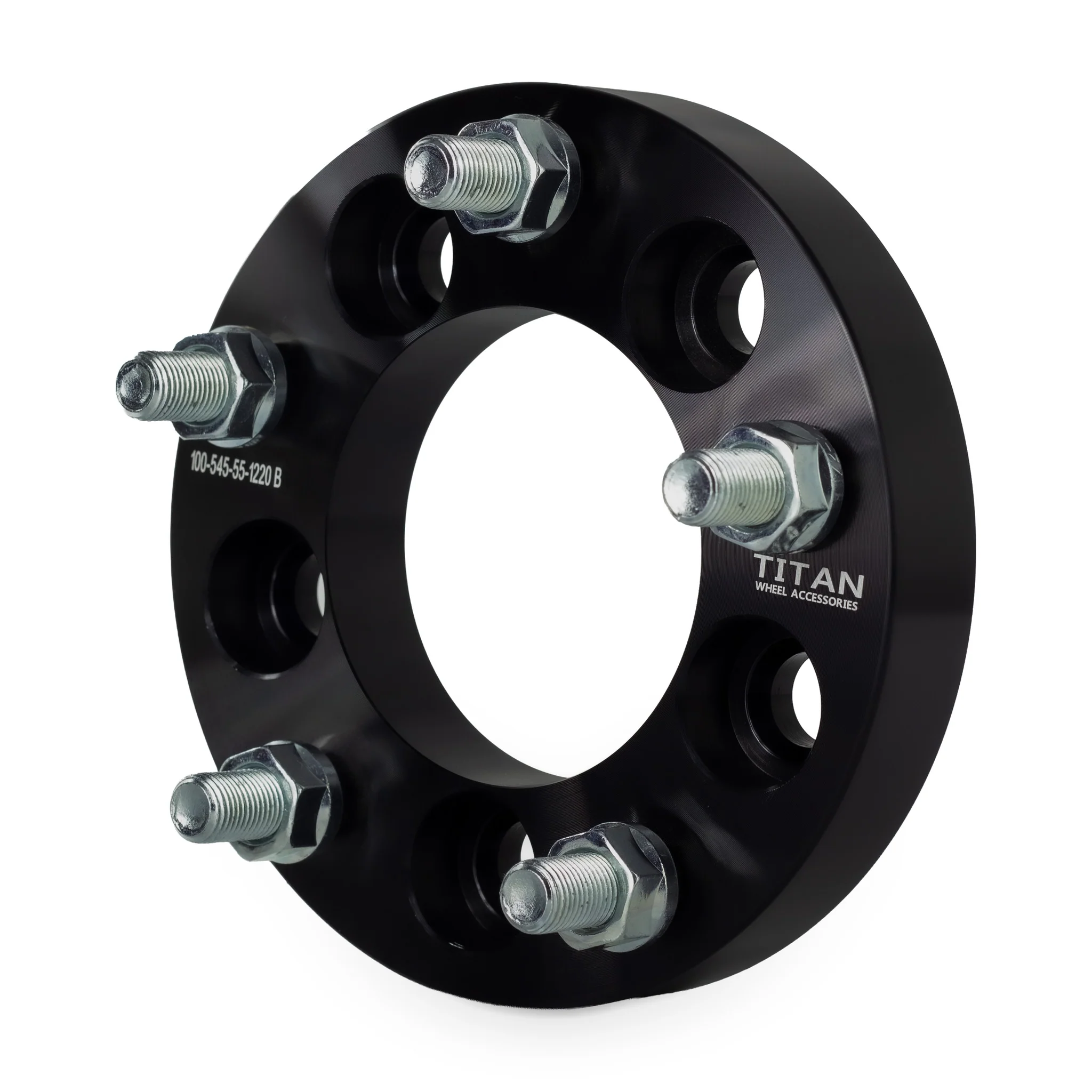1" (25mm) 5x4.5 (5x114.3) To 5x5 Wheel Adapters | 1/2x20 Studs |