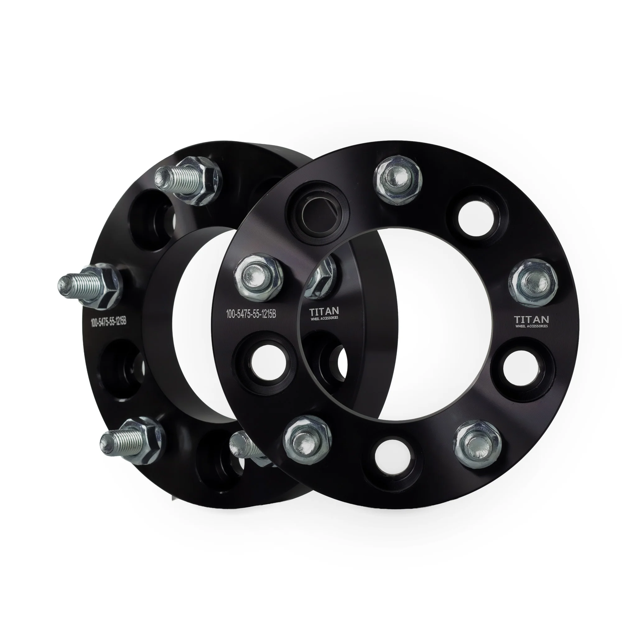 1" (25mm) 5x4.75 (5x120) To 5x5 Wheel Adapters | 12x1.5 Studs | - Image 6