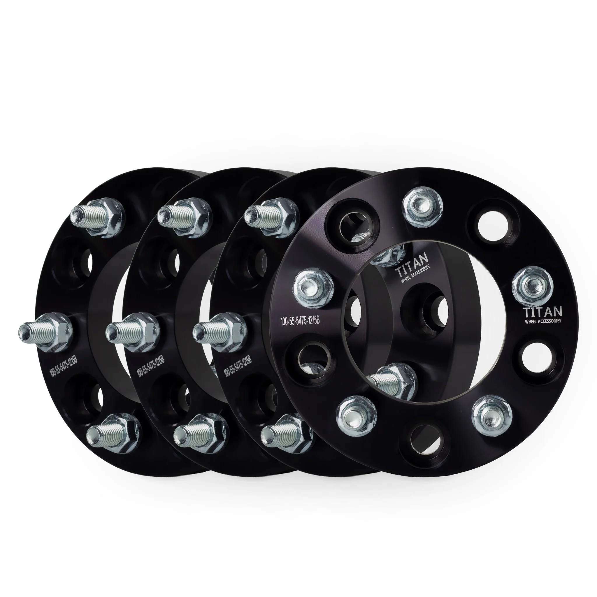 1" (25mm) 5x5 (5x127) to 5x4.75 (5x120) Wheel Adapters | 12x1.5 Studs | - Image 7