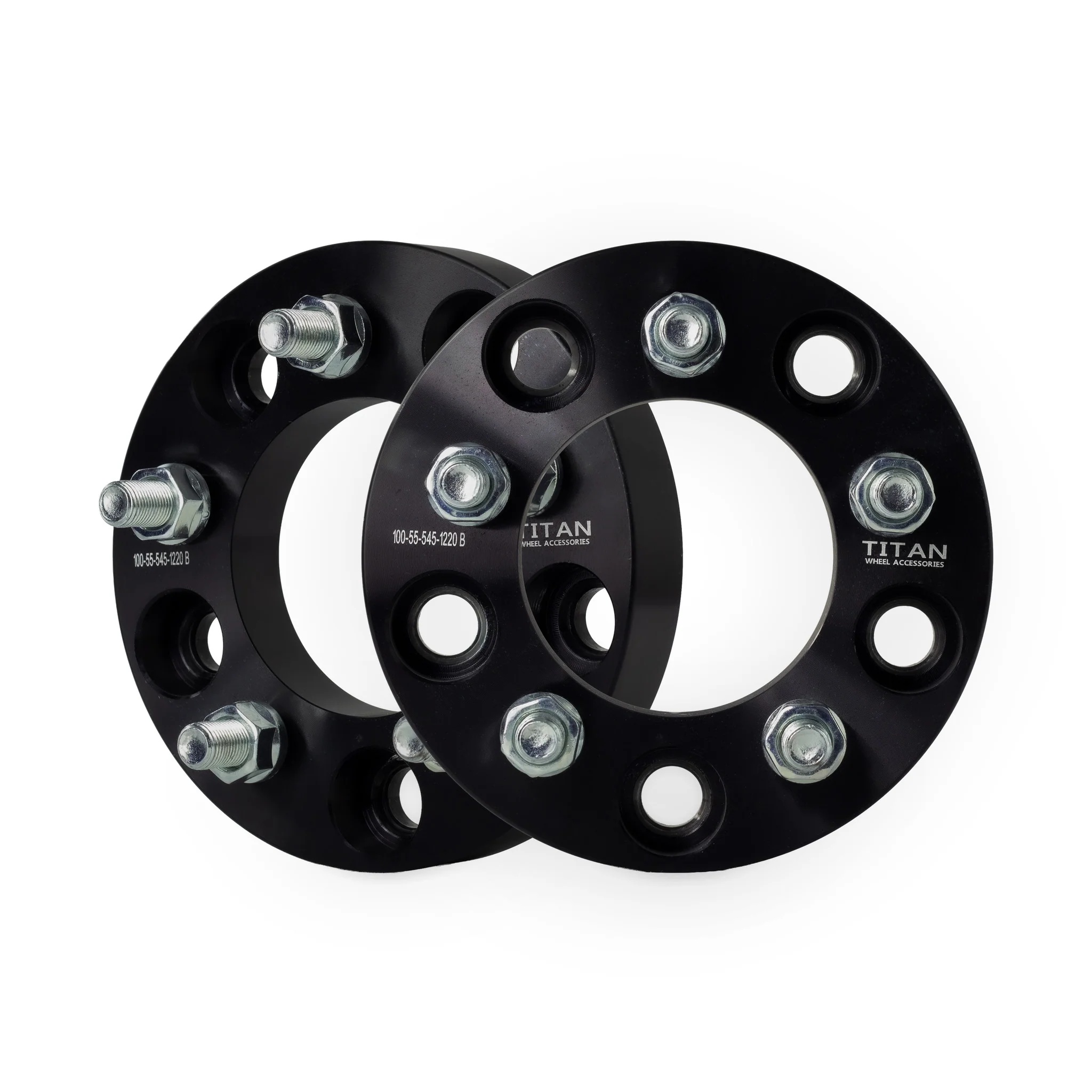 1" (25mm) 5x5 To 5x4.5 Wheel Adapters | 1/2x20 Studs | - Image 6