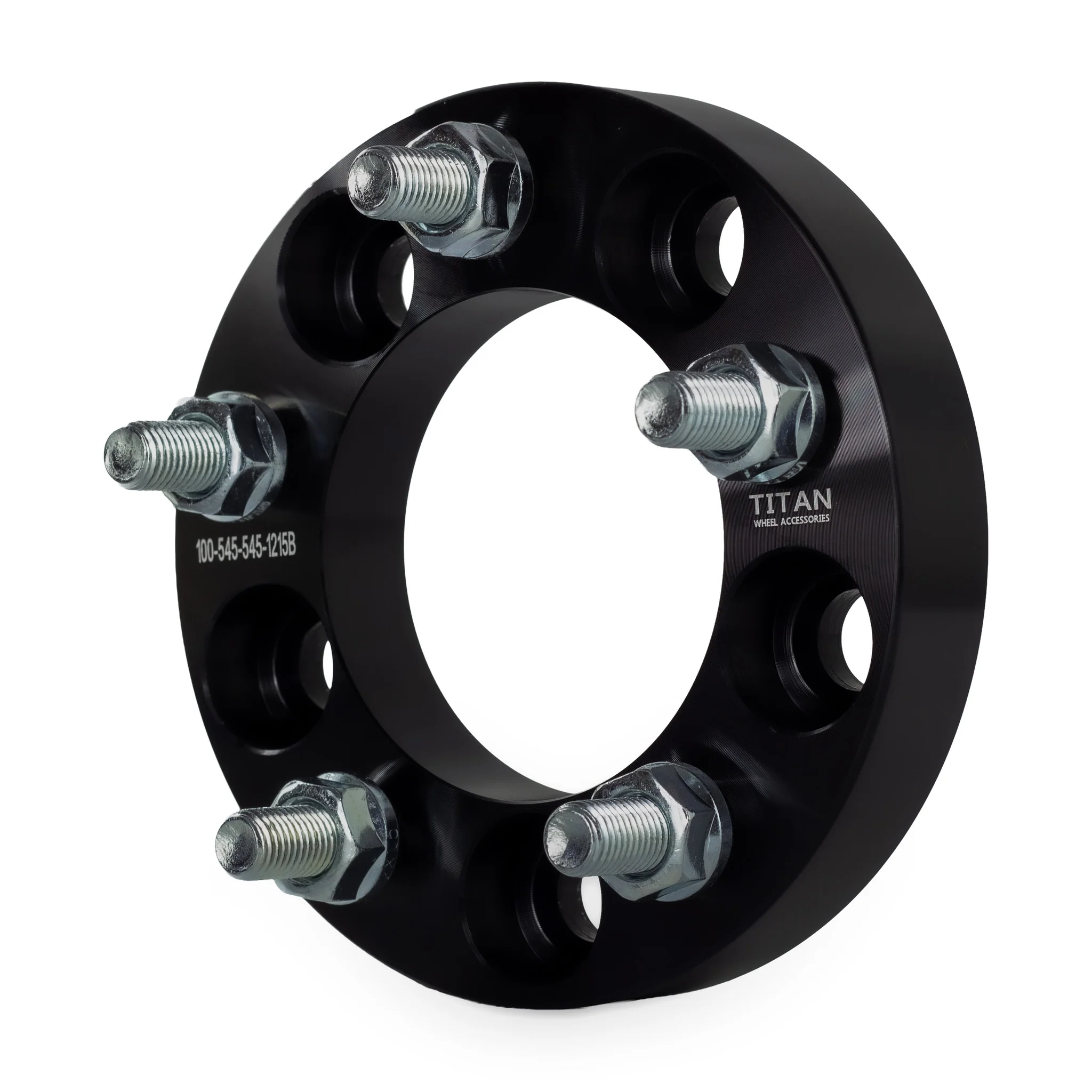 1" (25mm) Wheel Spacers for Chevy Buick Cadillac Pontiac | 5x4.5 | 12x1.5 Studs |
