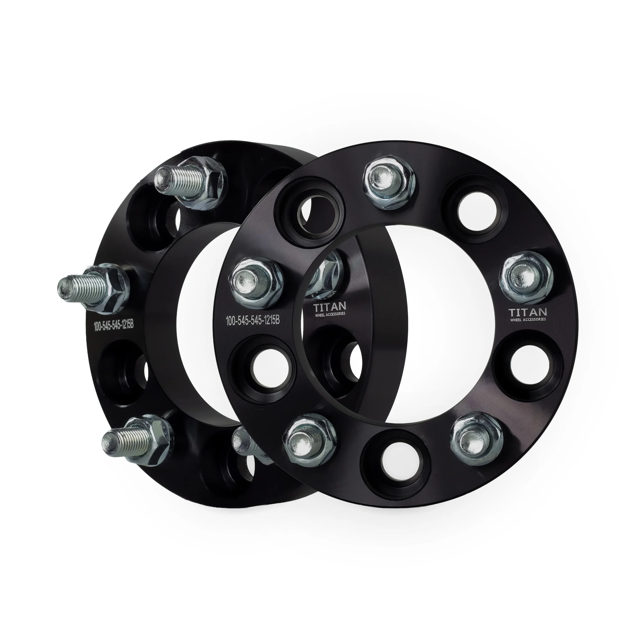 1" (25mm) Wheel Spacers for Chevy Buick Cadillac Pontiac | 5x4.5 | 12x1.5 Studs | - Image 6