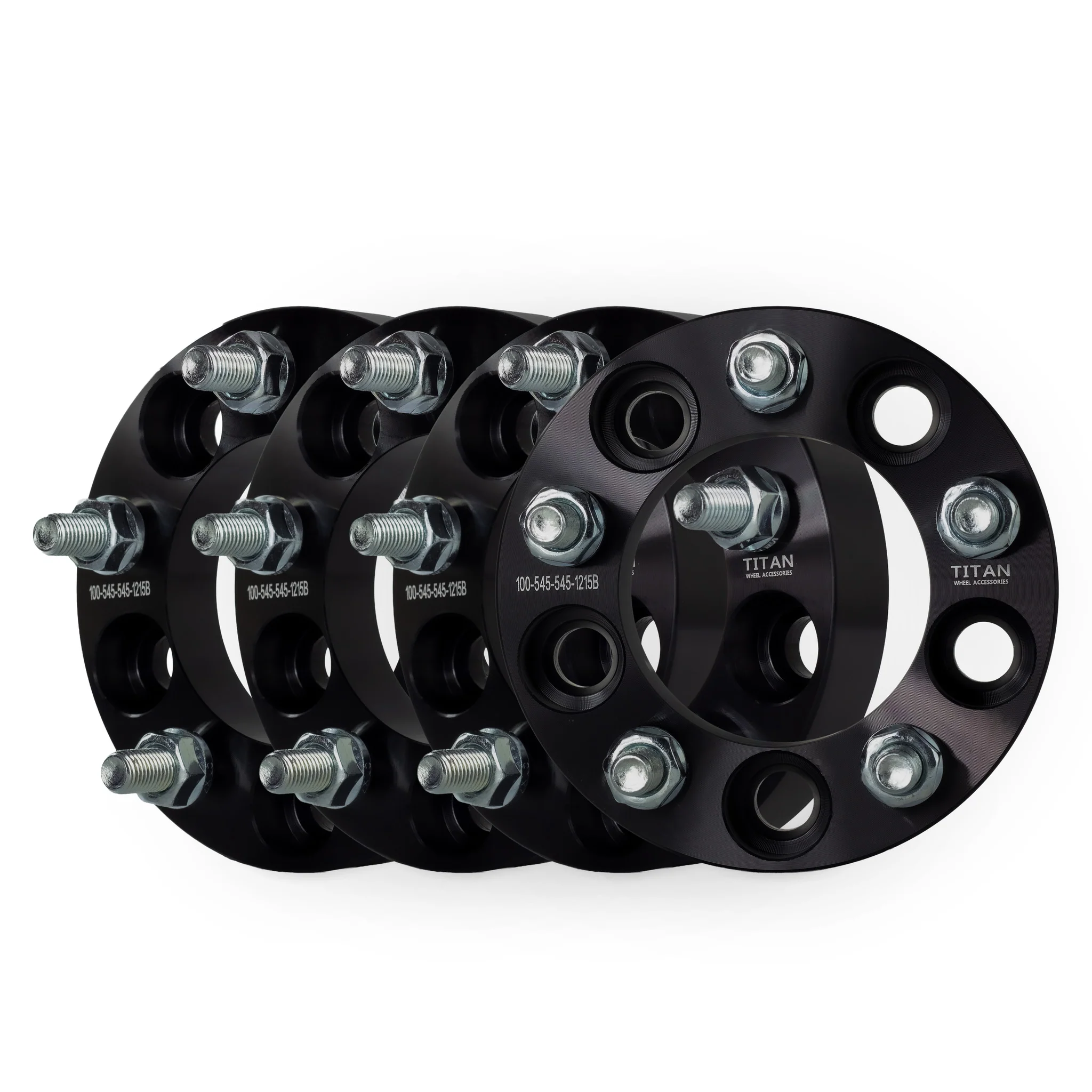 1" (25mm) Wheel Spacers for Chevy Buick Cadillac Pontiac | 5x4.5 | 12x1.5 Studs | - Image 7