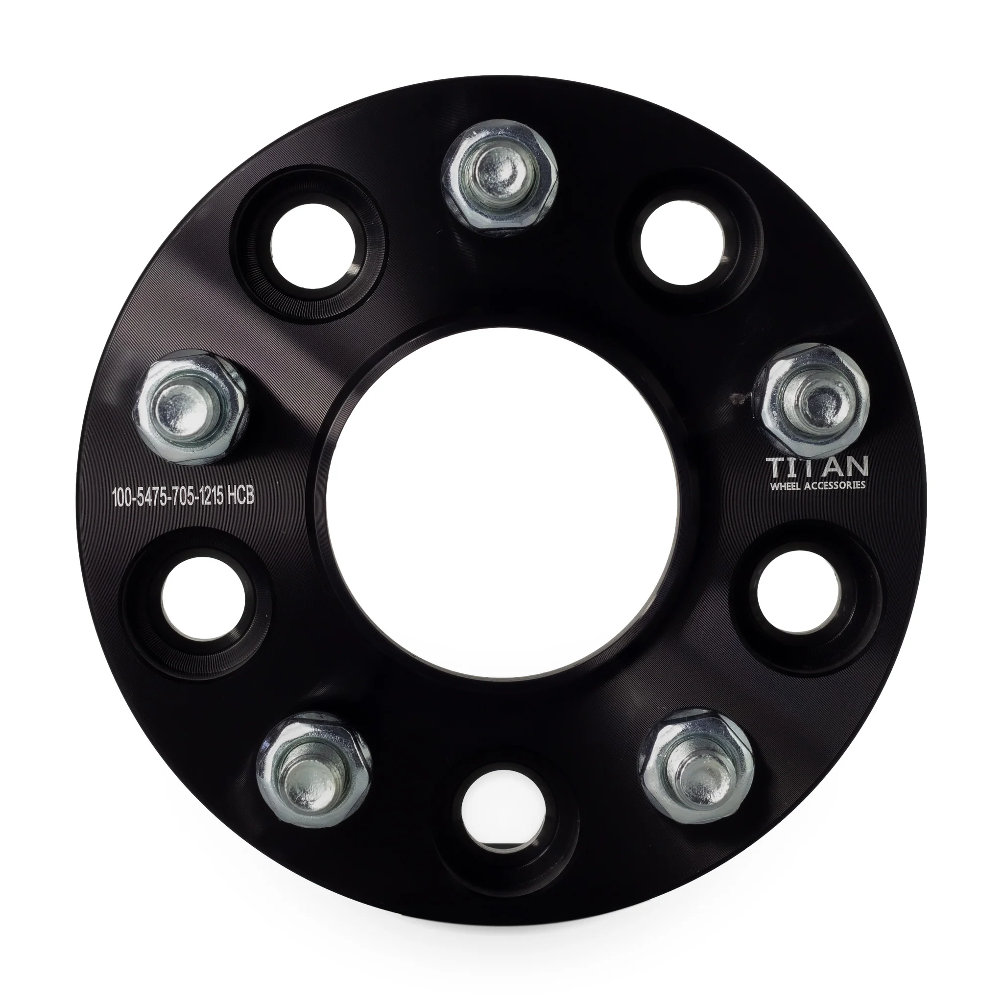 1" (25mm) Wheel Spacers for Chevy Camaro Corvette S10 GMC Sonoma | 5x4.75 (5x120) | 70.5 Hubcentric |12x1.5 Studs | - Image 2