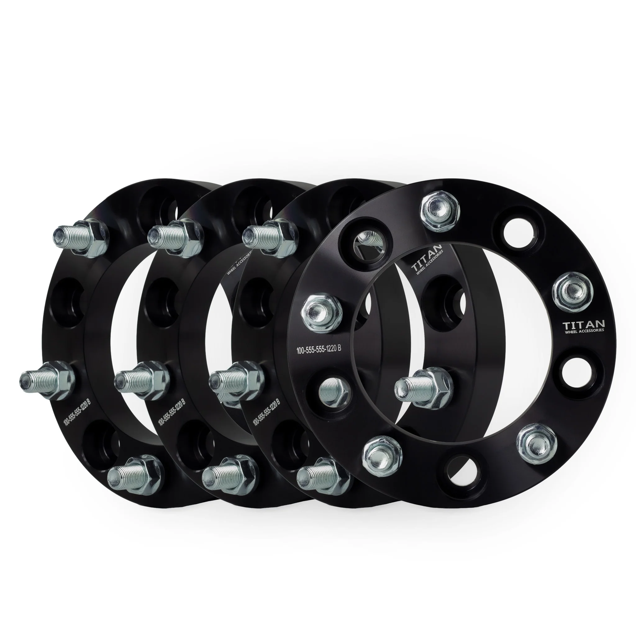 1" (25mm) Wheel Spacers for Dodge Ram 1500 Ford F-100 Bronco Jeep CJ | 5x5.5 (5x139.7) | 1/2x20 Studs | - Image 7