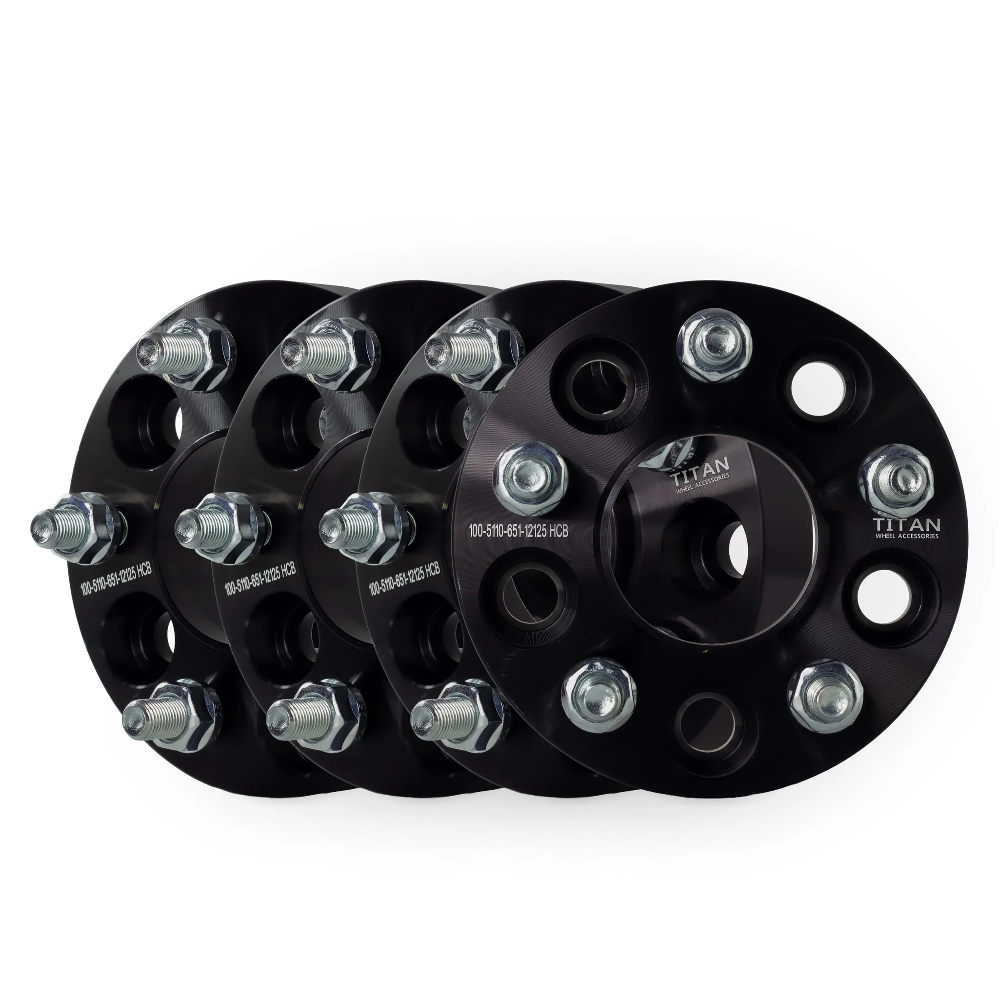 1" (25mm) Wheel Spacers for Jeep Cherokee Renegade | 5x110 | 65.1 Hubcentric |12x1.25 Studs | - Image 7