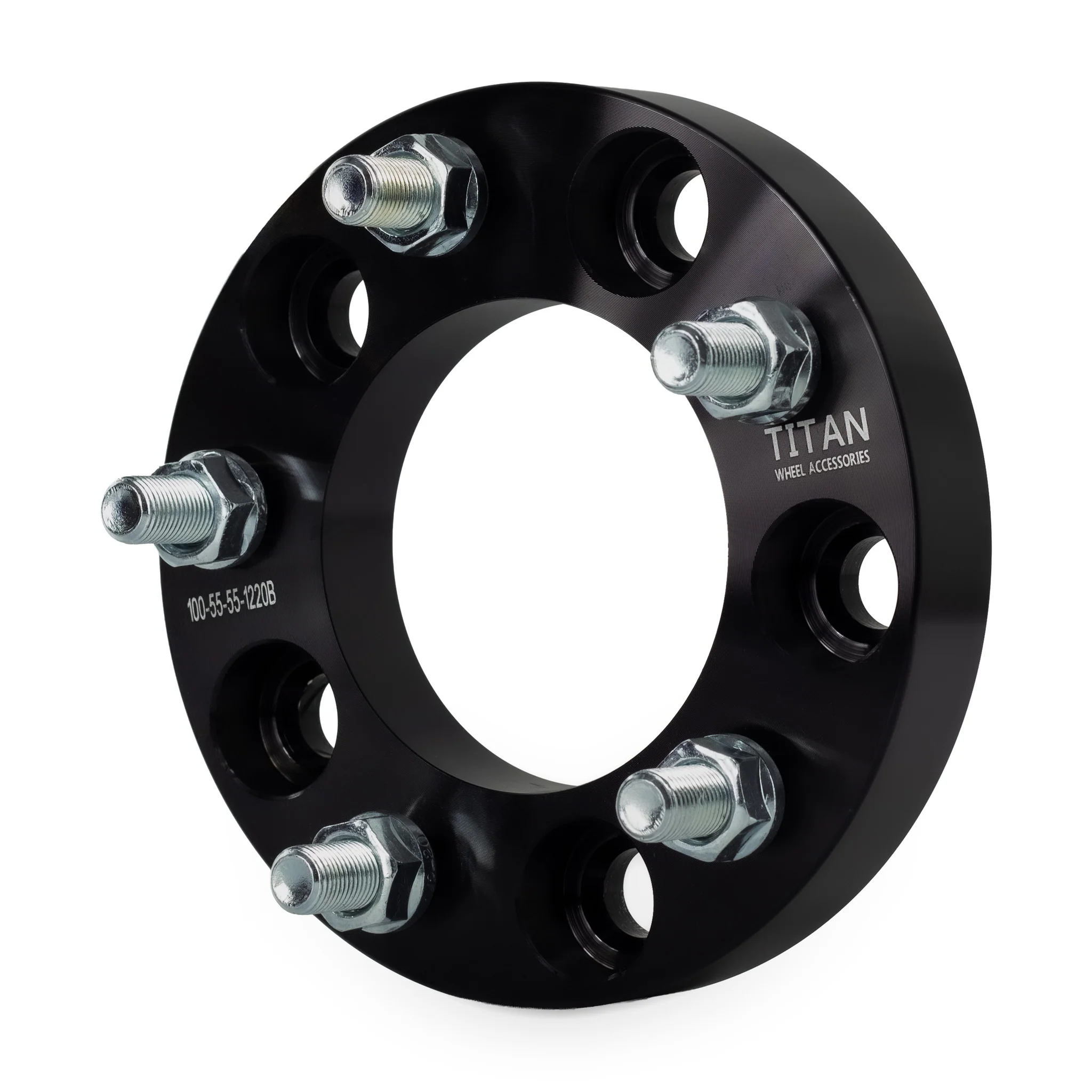 1" (25mm) Wheel Spacers for Jeep Grand Cherokee Commander Wrangler | 5x5 | 1/2x20 Studs |