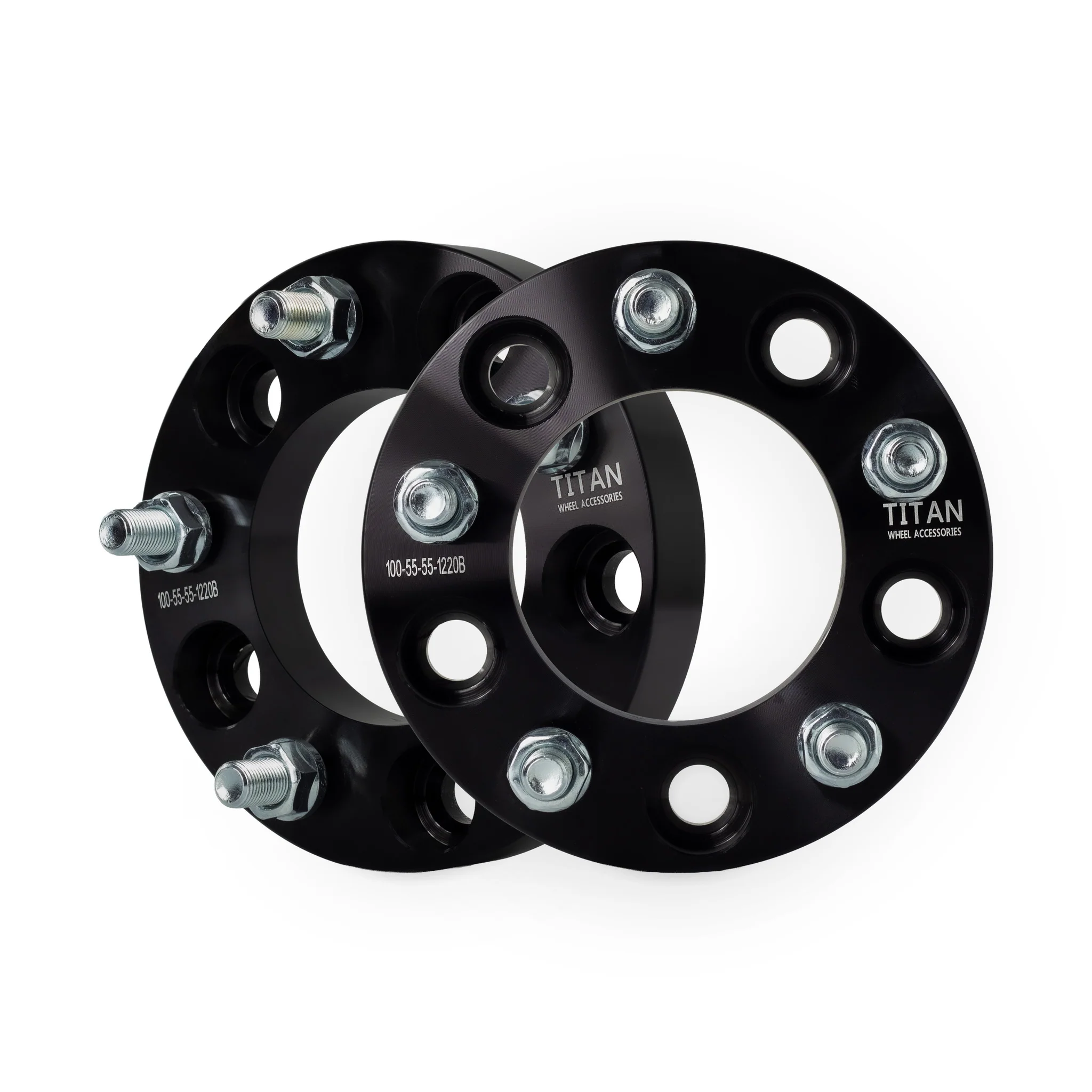 1" (25mm) Wheel Spacers for Jeep Grand Cherokee Commander Wrangler | 5x5 | 1/2x20 Studs | - Image 6