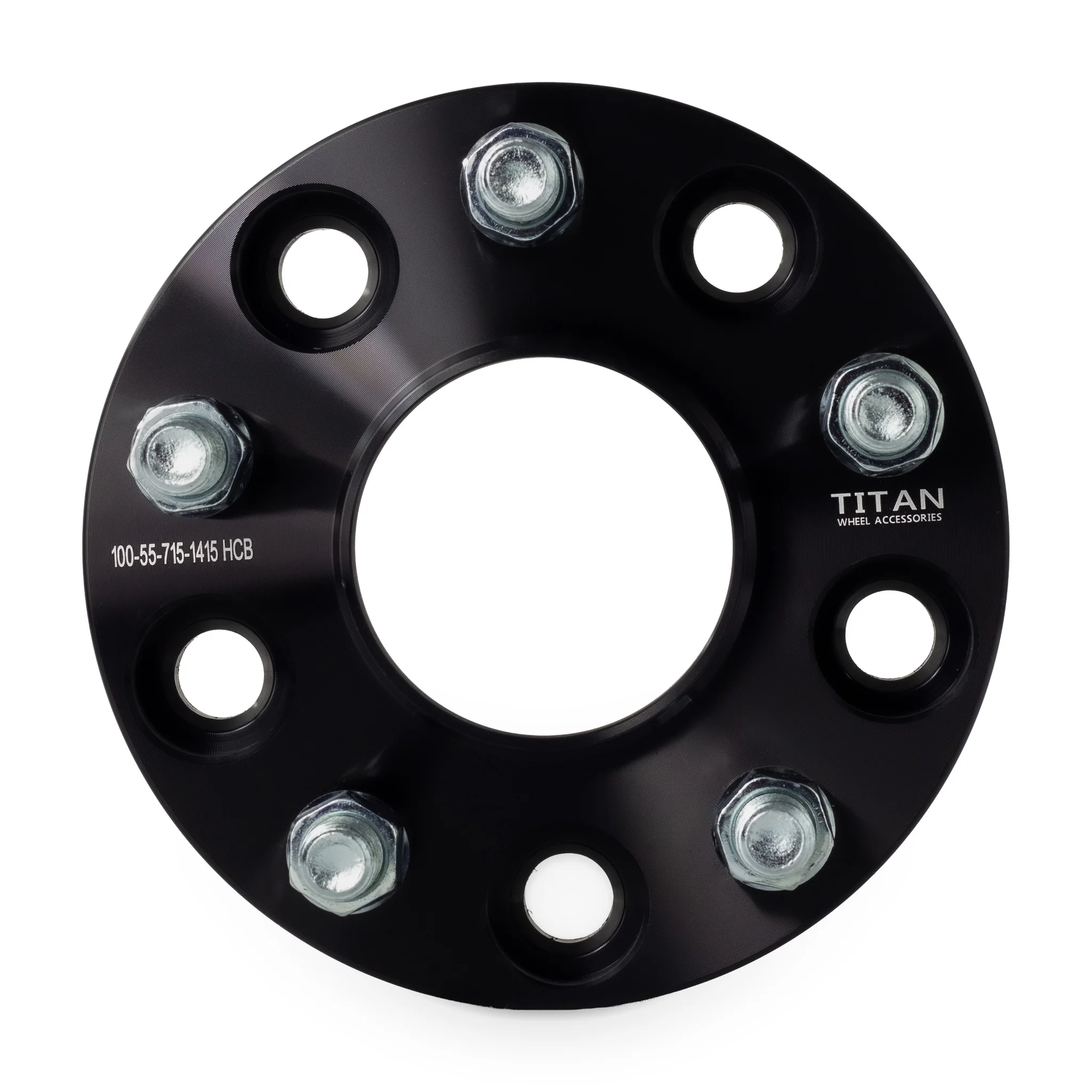 1" (25mm) Wheel Spacers for Jeep Grand Cherokee Commander Wrangler | 5x5 | 71.5 Hubcentric |14x1.5 Studs | - Image 2