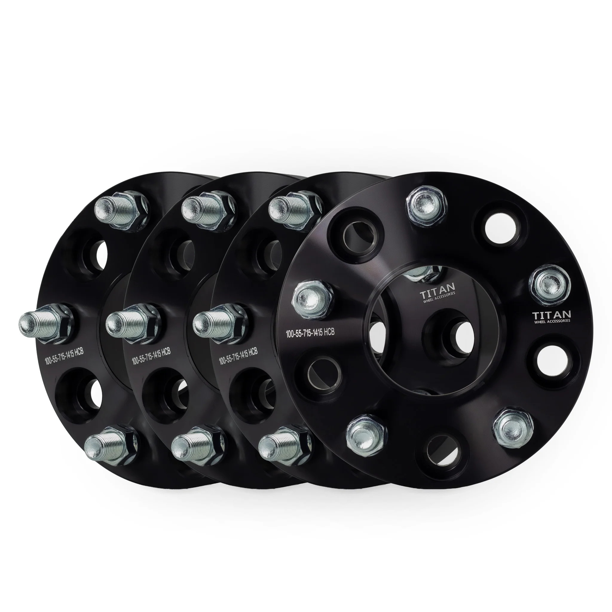 1" (25mm) Wheel Spacers for Jeep Grand Cherokee Commander Wrangler | 5x5 | 71.5 Hubcentric |14x1.5 Studs | - Image 7