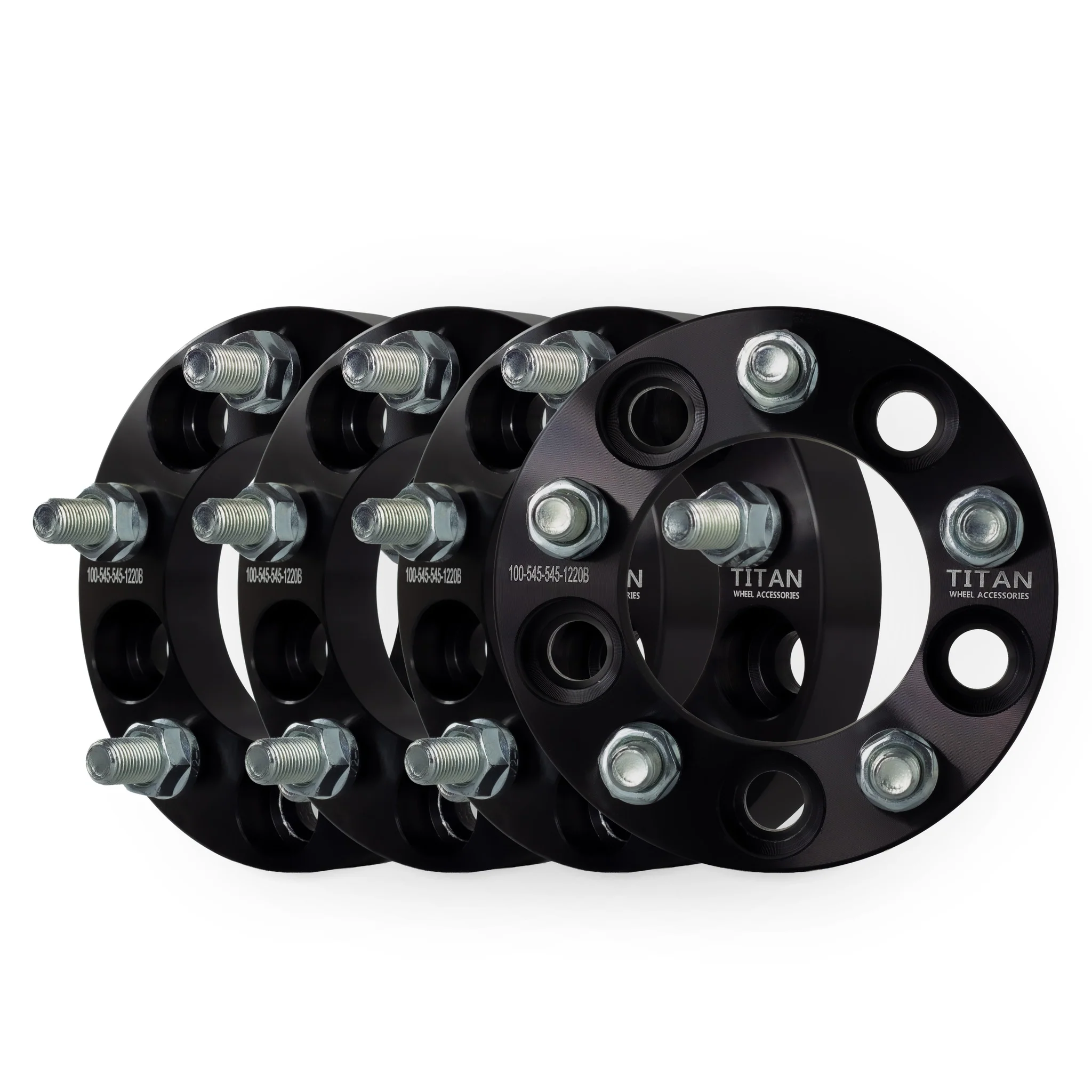 1" (25mm) Wheel Spacers for Mustang Ranger Edge Explorer | 5x4.5 | 1/2x20 Studs | - Image 7