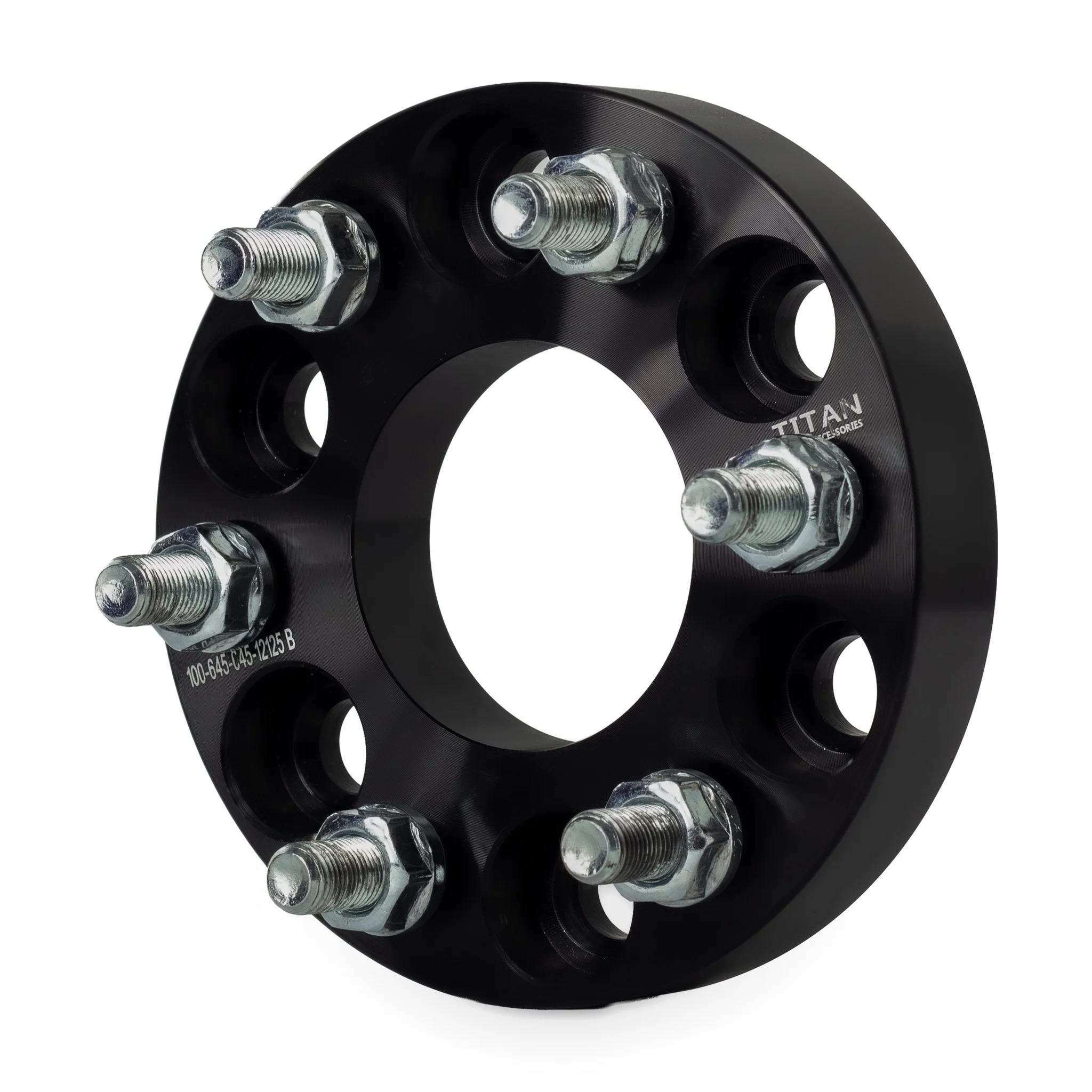 1" (25mm) Wheel Spacers for Nissan Frontier Pathfinder Xterra | 6x4.5 | 12x1.25 Studs |