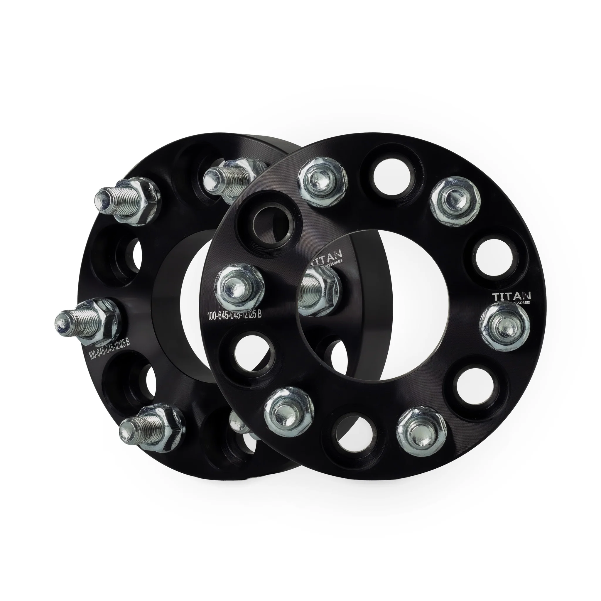 1" (25mm) Wheel Spacers for Nissan Frontier Pathfinder Xterra | 6x4.5 | 12x1.25 Studs | - Image 6