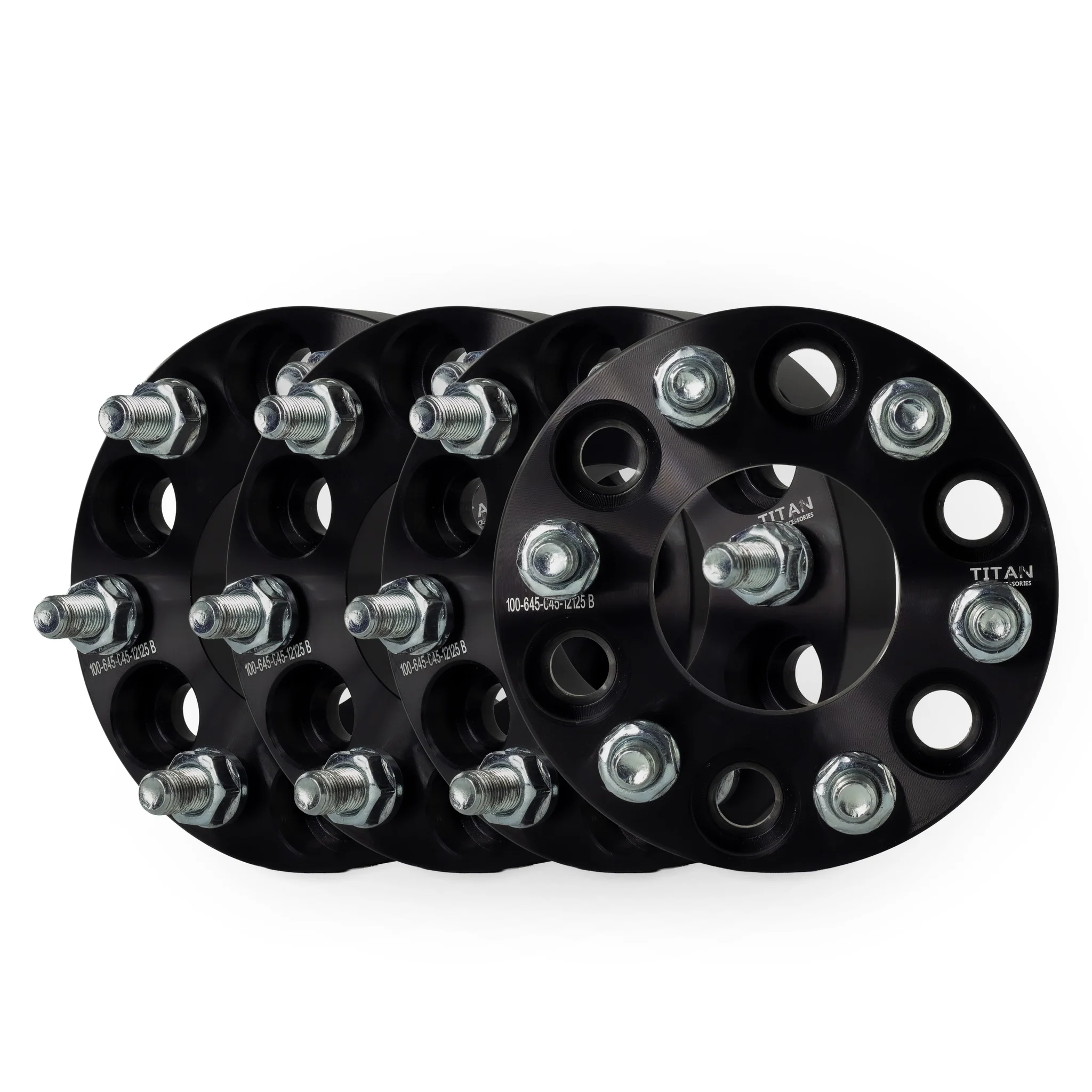 1" (25mm) Wheel Spacers for Nissan Frontier Pathfinder Xterra | 6x4.5 | 12x1.25 Studs | - Image 7