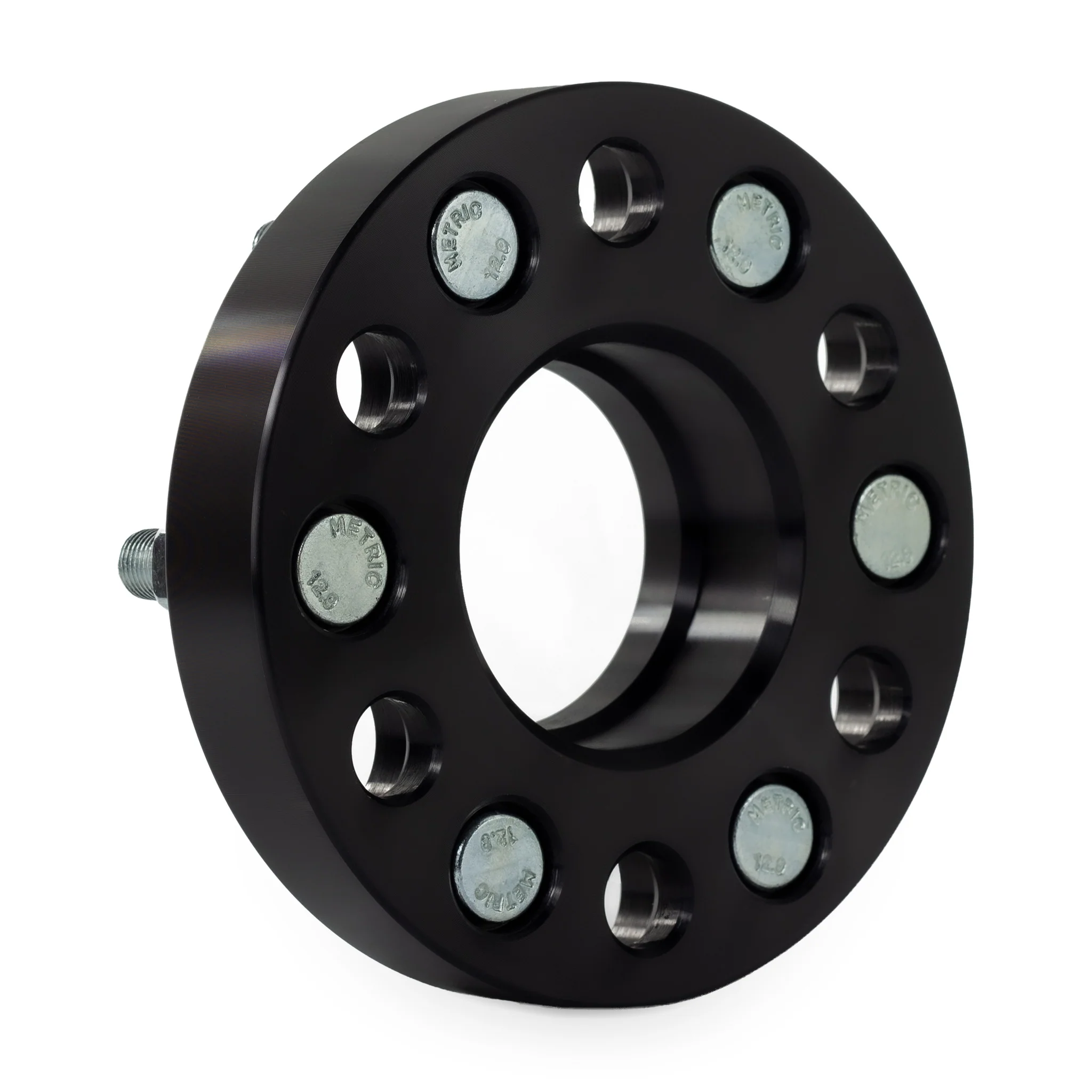1" (25mm) Wheel Spacers for Nissan Frontier Pathfinder Xterra | 6x4.5 | 66.1 Hubcentric |12x1.25 Studs | - Image 4
