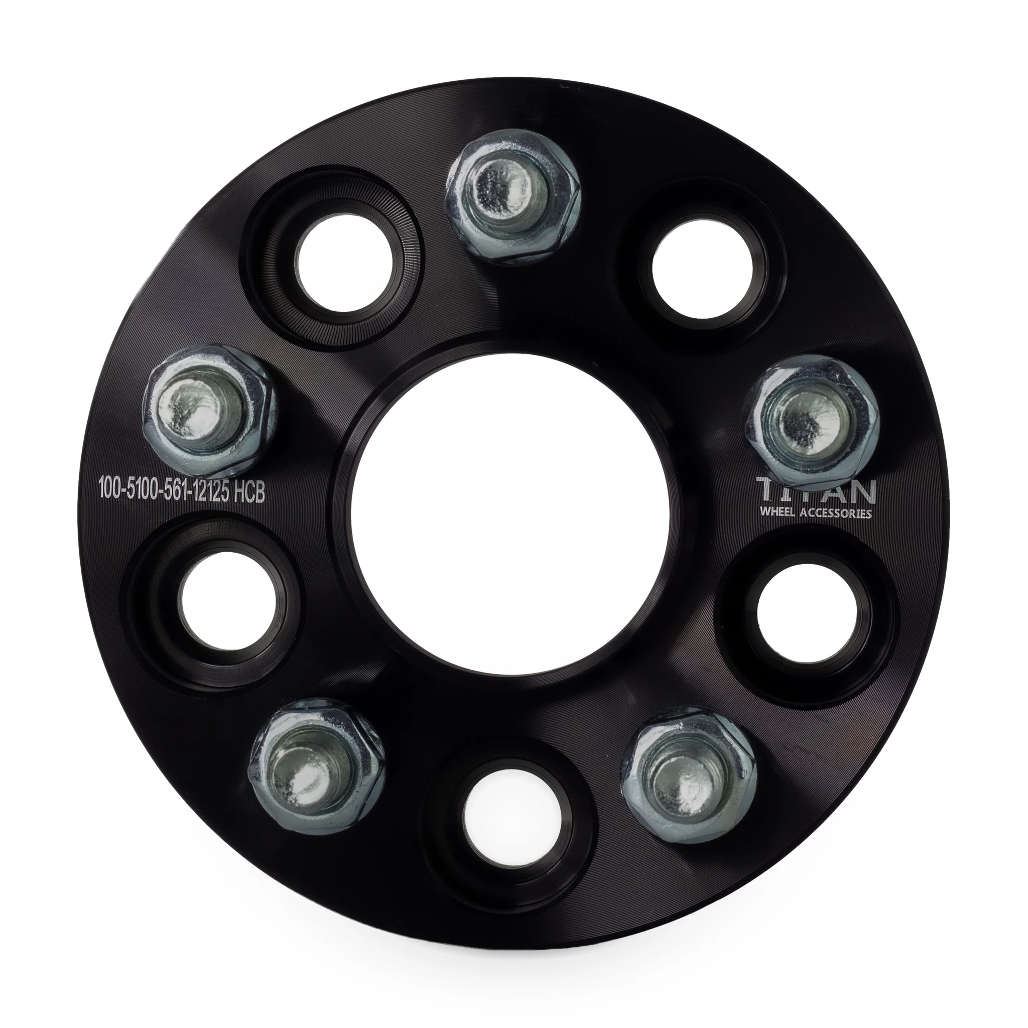 1" (25mm) Wheel Spacers for Subaru Scion | 5x100 | 56.1 Hubcentric | 12x1.25 Studs | - Image 2