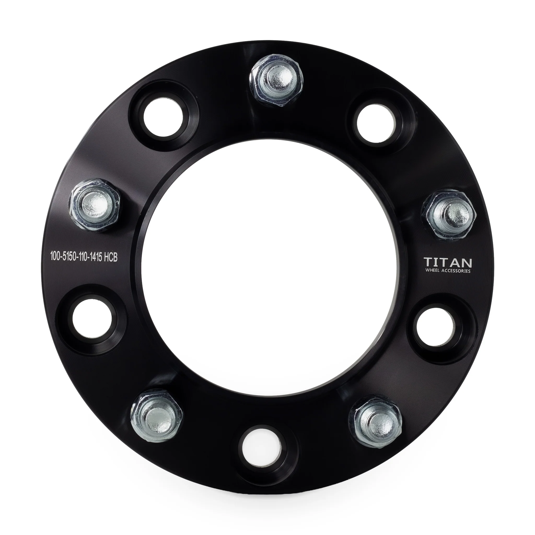 1" (25mm) Wheel Spacers for Toyota Tundra 5 Lug | 5x150 | 110 Hubcentric |14x1.5 Studs | - Image 2