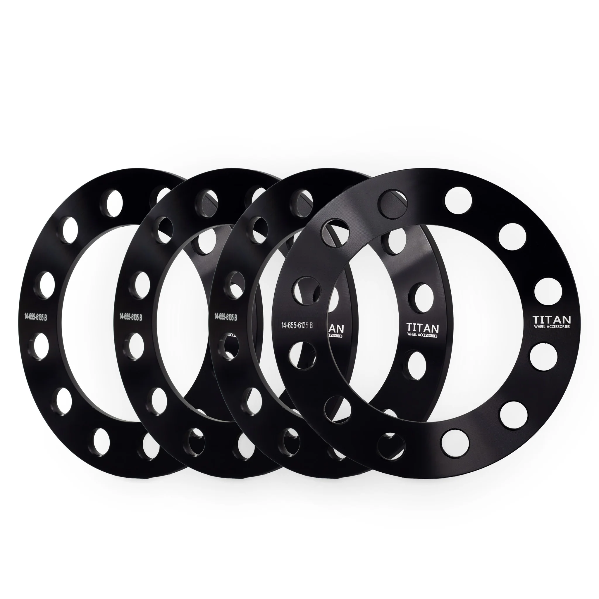 1/4" Wheel Spacers for Cadillac Chevy GMC Trucks SUV Van | 6x5.5 (6x139.7) | - Image 6