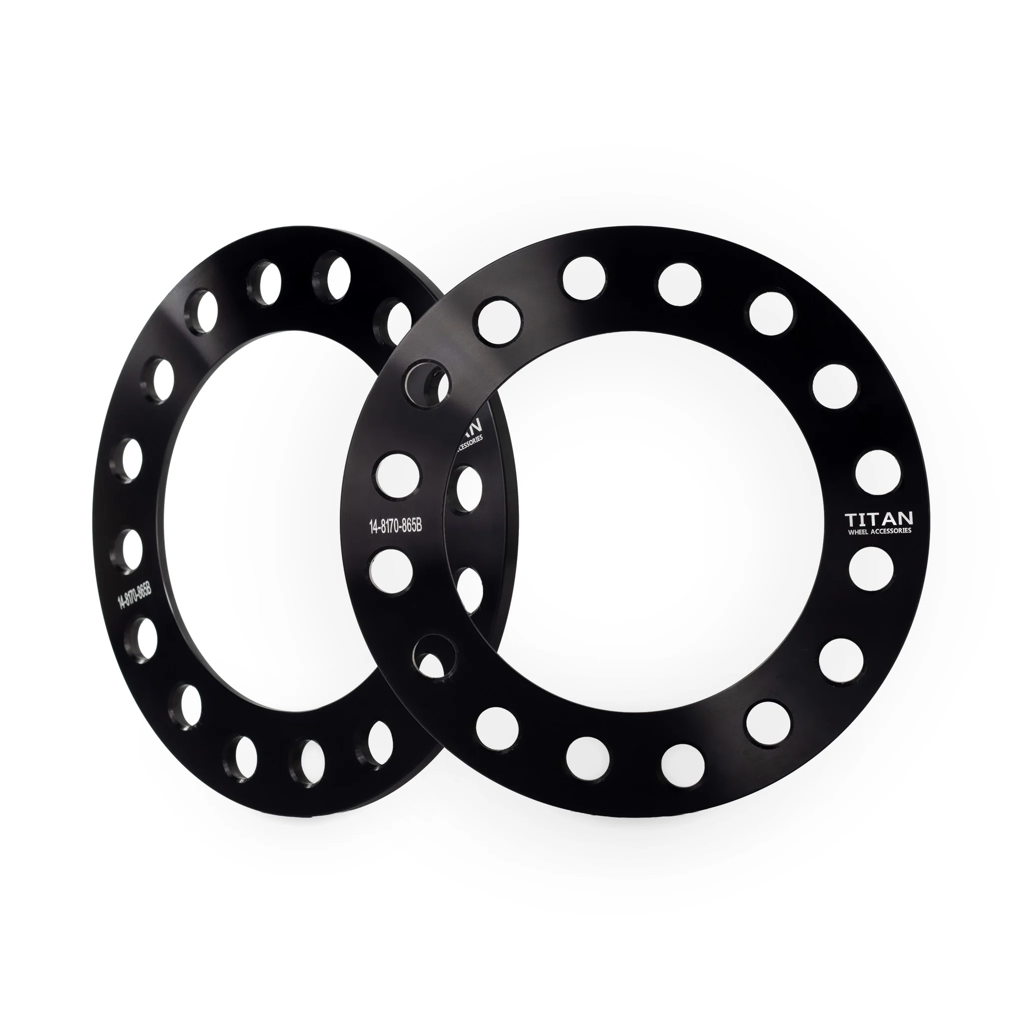1/4" Wheel Spacers for Ford F250 F350 Chevy Silverado GMC Sierra Yukon Dodge Ram | Dual Drilled 8x170 and 8x6.5 | - Image 5