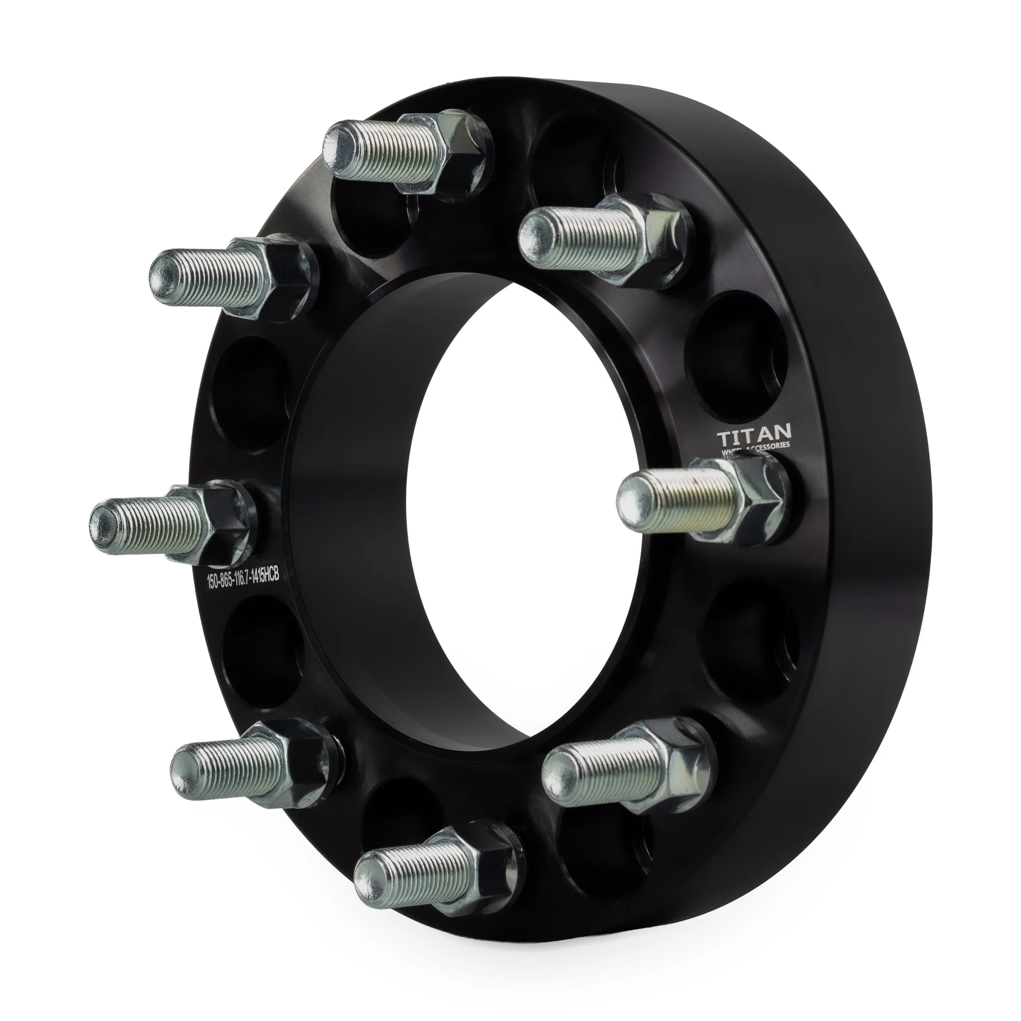 1.5" (38mm) Wheel Spacers for Chevy Silverado 2500 3500 Suburban | 8x6.5 | 116.7 Hubcentric |14x1.5 Studs |