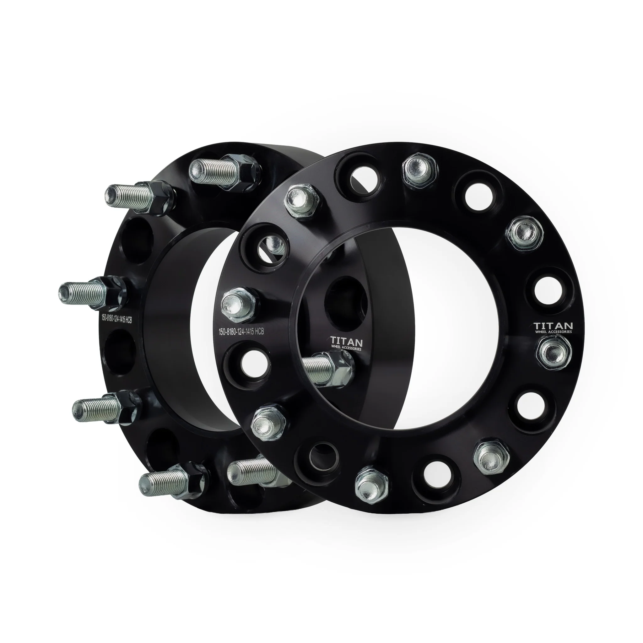 1.5" (38mm) Wheel Spacers for Chevy Silverado GMC Sierra 2500 3500 | 8x180 | 124.1 Hubcentric |14x1.5 Studs | - Image 6
