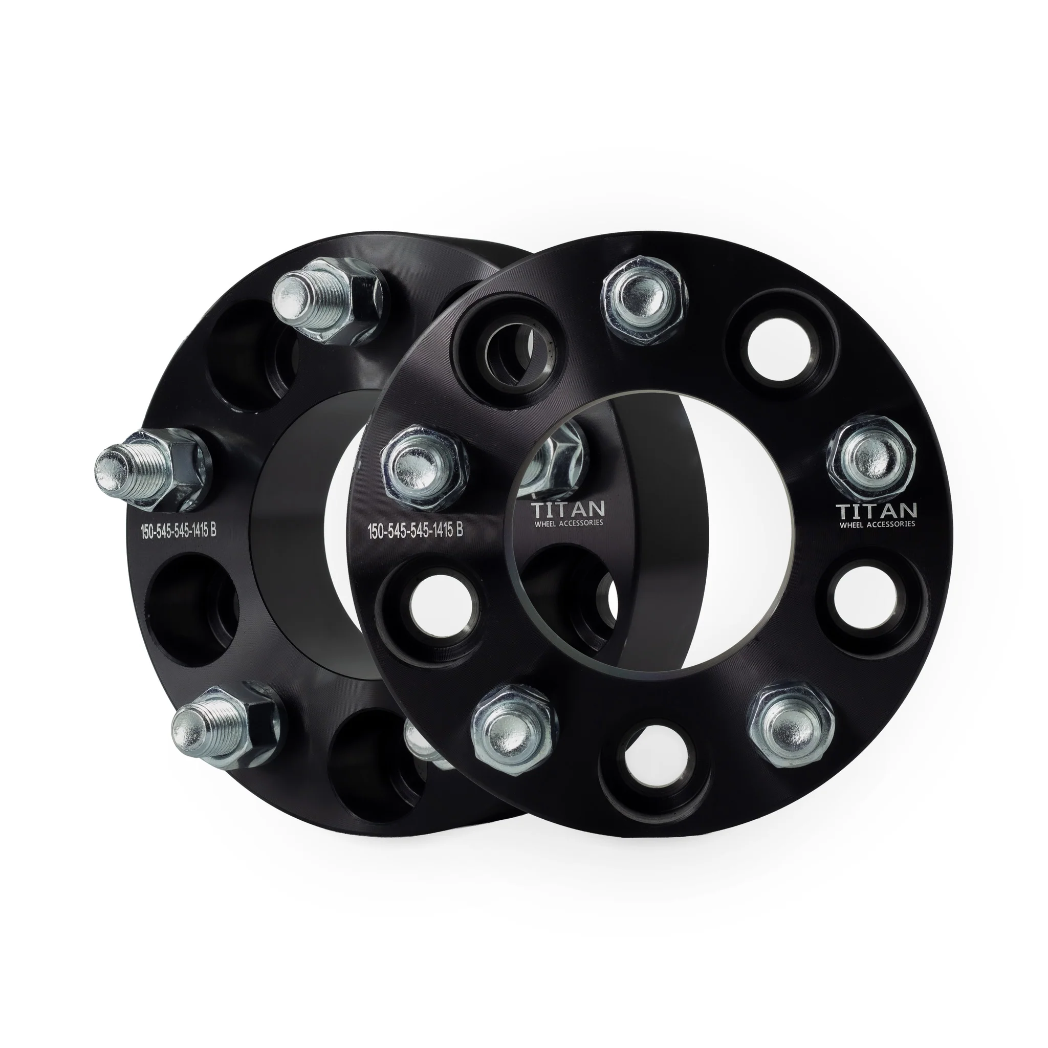 1.5" (38mm) Wheel Spacers for Chrysler 300 Dodge Challenger Charger Ferrari | 5x4.5 (5x114.3) | 14x1.5 Studs | - Image 6