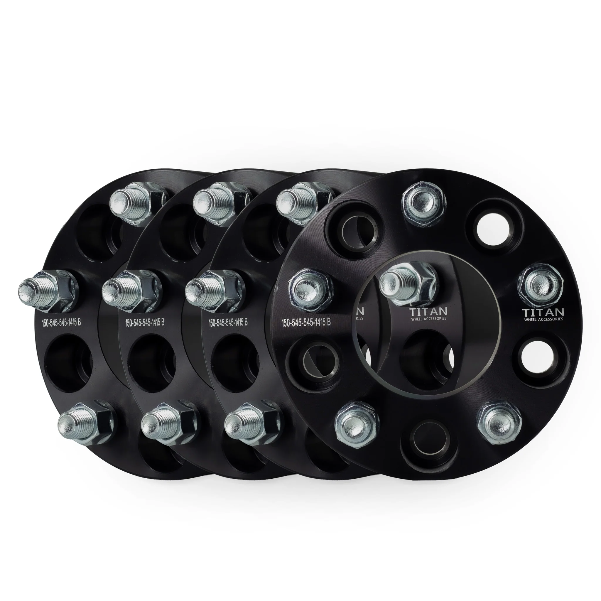 1.5" (38mm) Wheel Spacers for Chrysler 300 Dodge Challenger Charger Ferrari | 5x4.5 (5x114.3) | 14x1.5 Studs | - Image 7