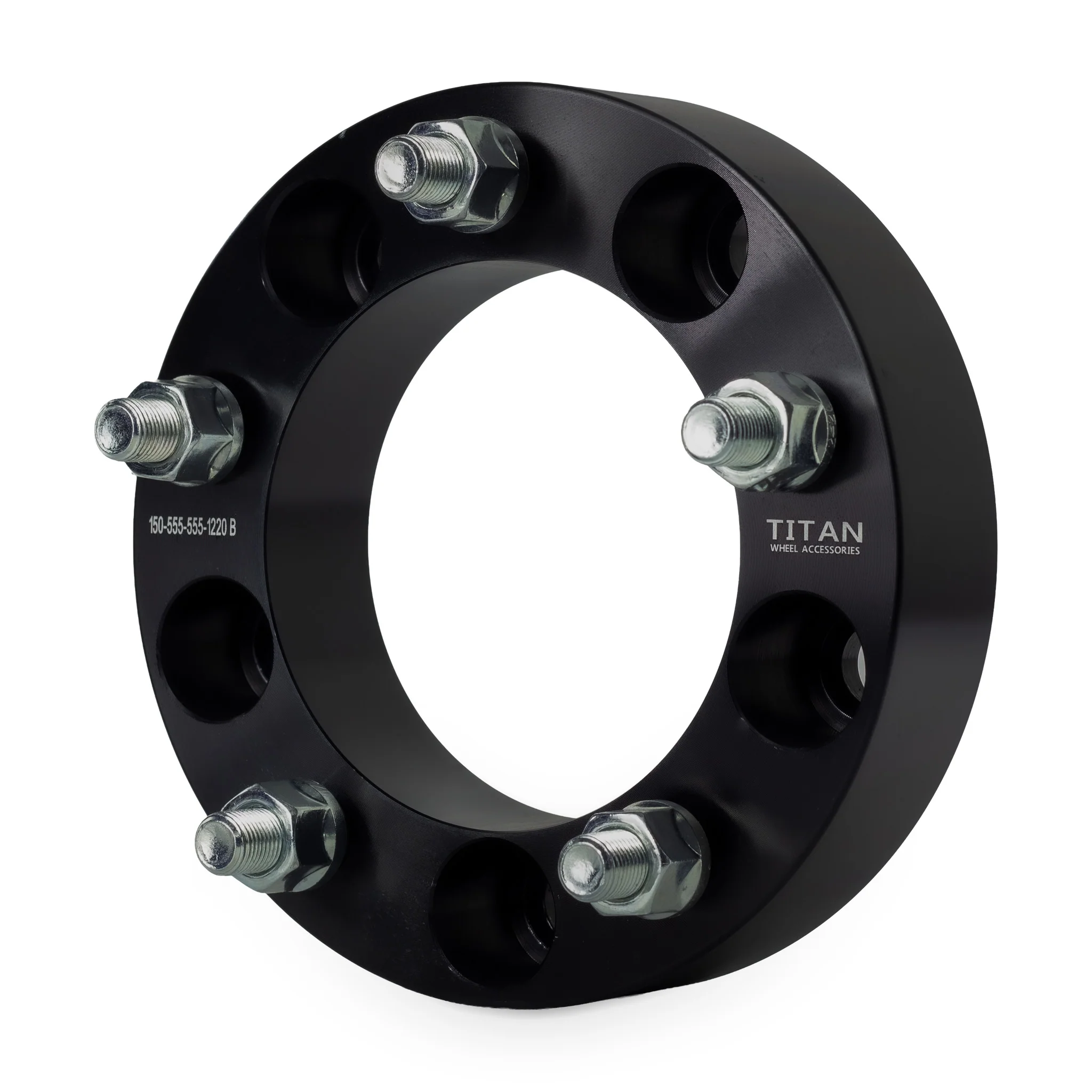 1.5" (38mm) Wheel Spacers for Dodge Ram 1500 Ford F100 Bronco Jeep CJ | 5x5.5 (5x139.7) | 1/2x20 Studs |