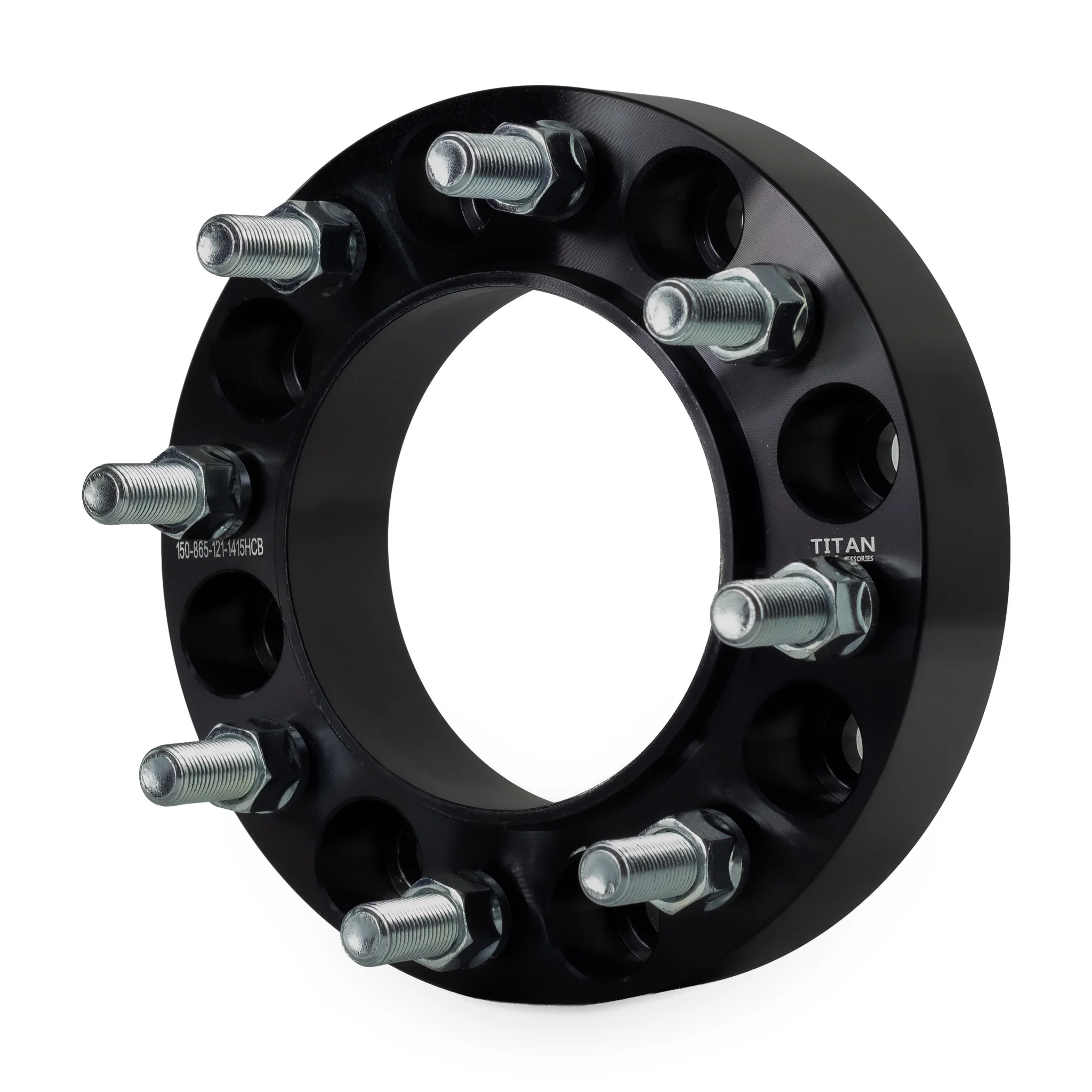 1.5" (38mm) Wheel Spacers for Nissan NV Ram 2500 3500 | 8x6.5 | 121.3 Hubcentric |14x1.5 Studs |