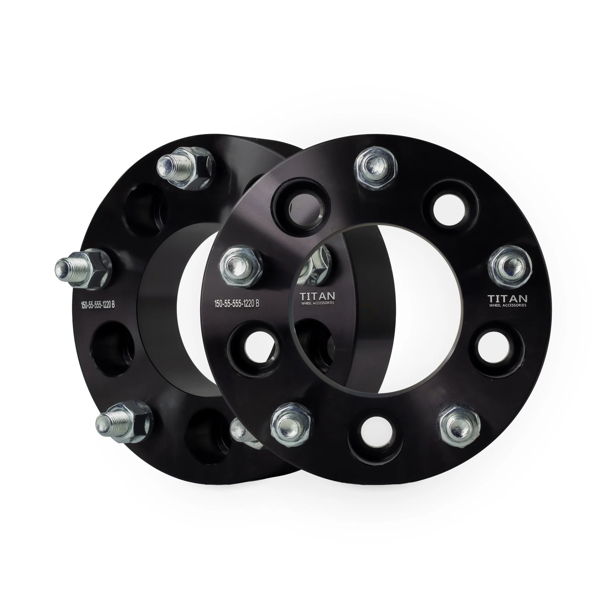1.5" 5x5 to 5x5.5 Wheel Adapters for Jeep Commander Grand Cherokee Wrangler | 1/2x20 Studs | - Image 6