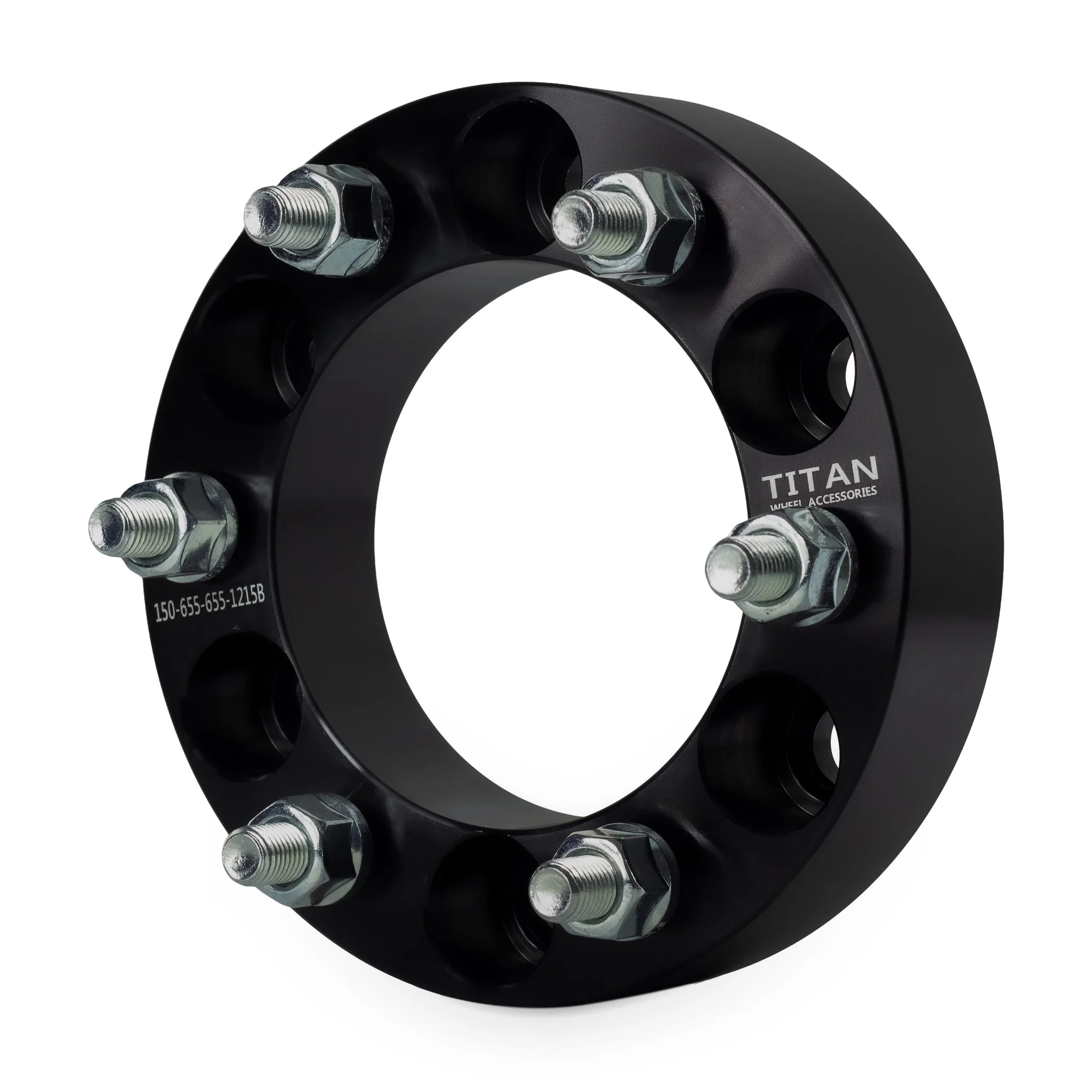 1.5" Wheel Spacers for Dodge Mitsubishi Hummer | 6x5.5 (6x139.7) | 12x1.5 Studs |