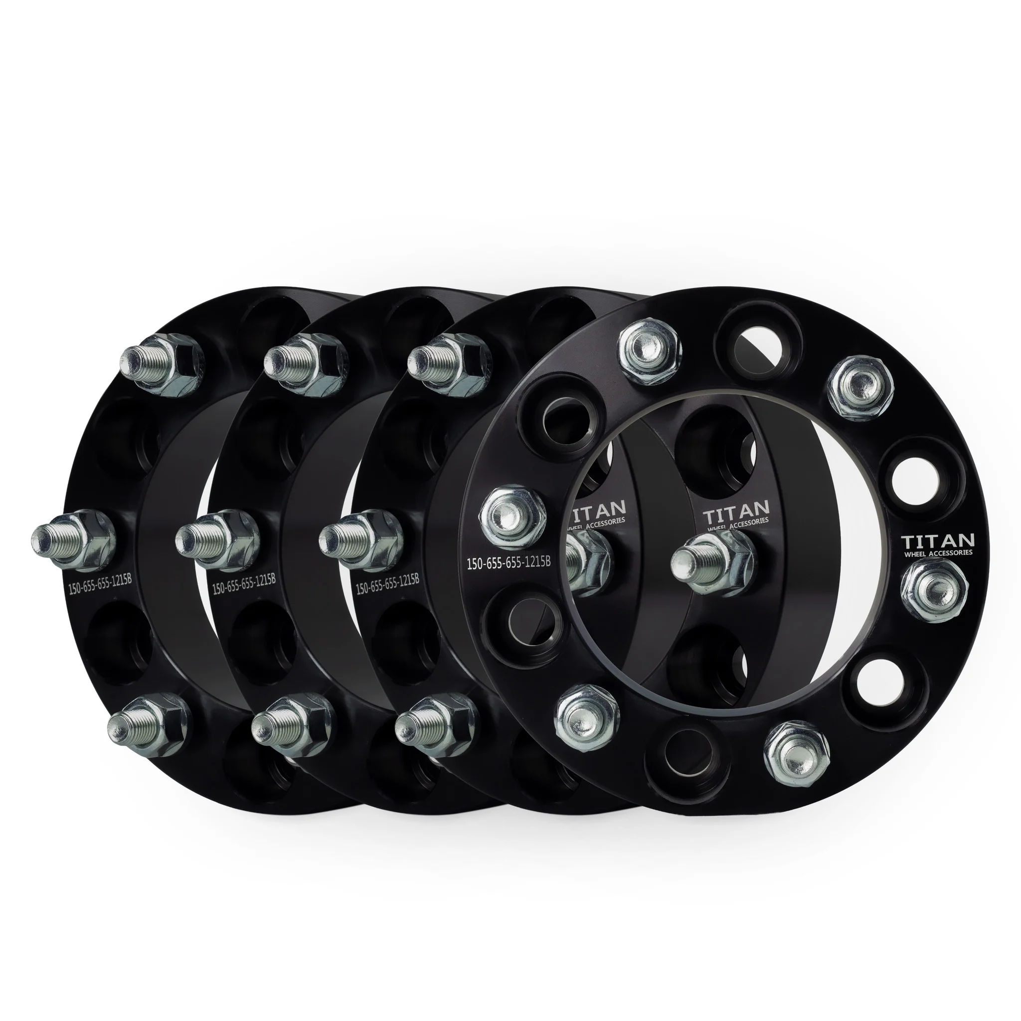 1.5" Wheel Spacers for Dodge Mitsubishi Hummer | 6x5.5 (6x139.7) | 12x1.5 Studs | - Image 7