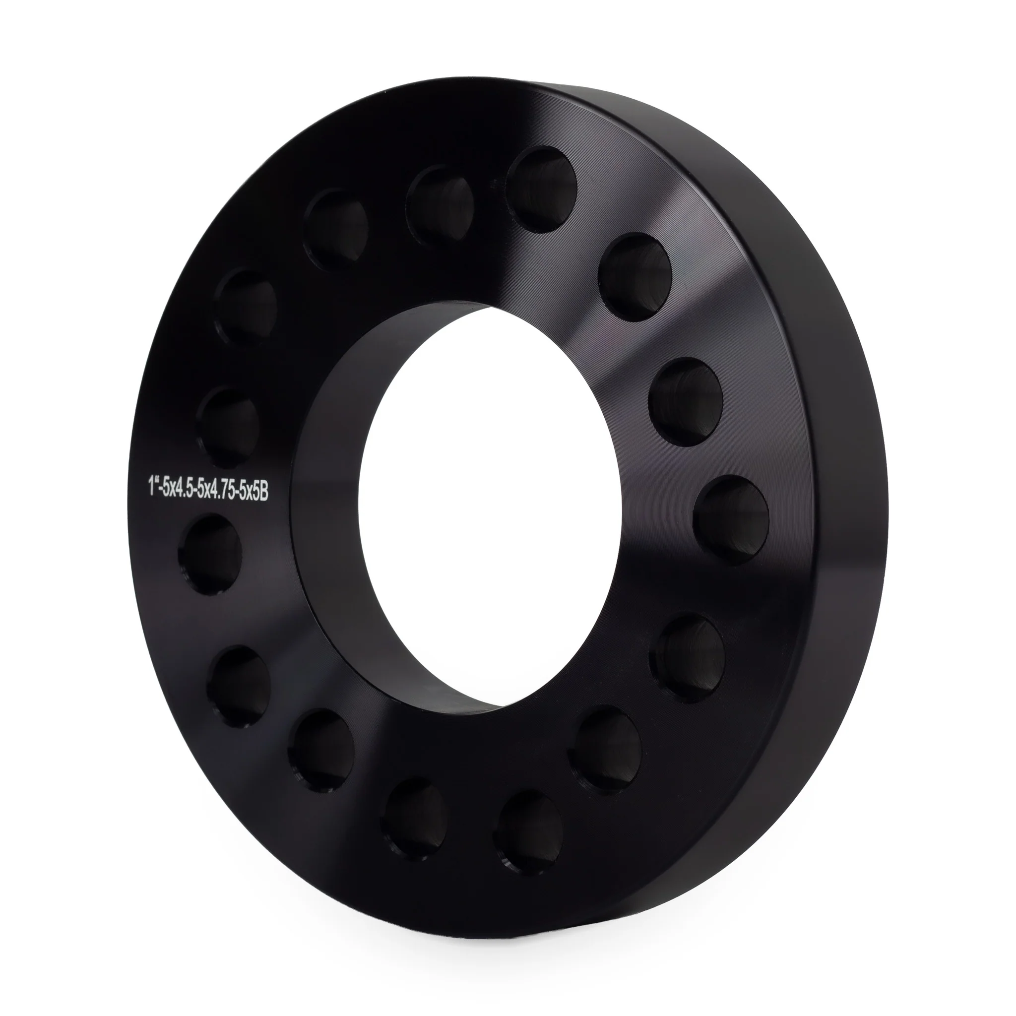 1 Inch 5 Lug 5x4.5 5x4.75 & 5x5 Billet Aluminum Wheel Spacers