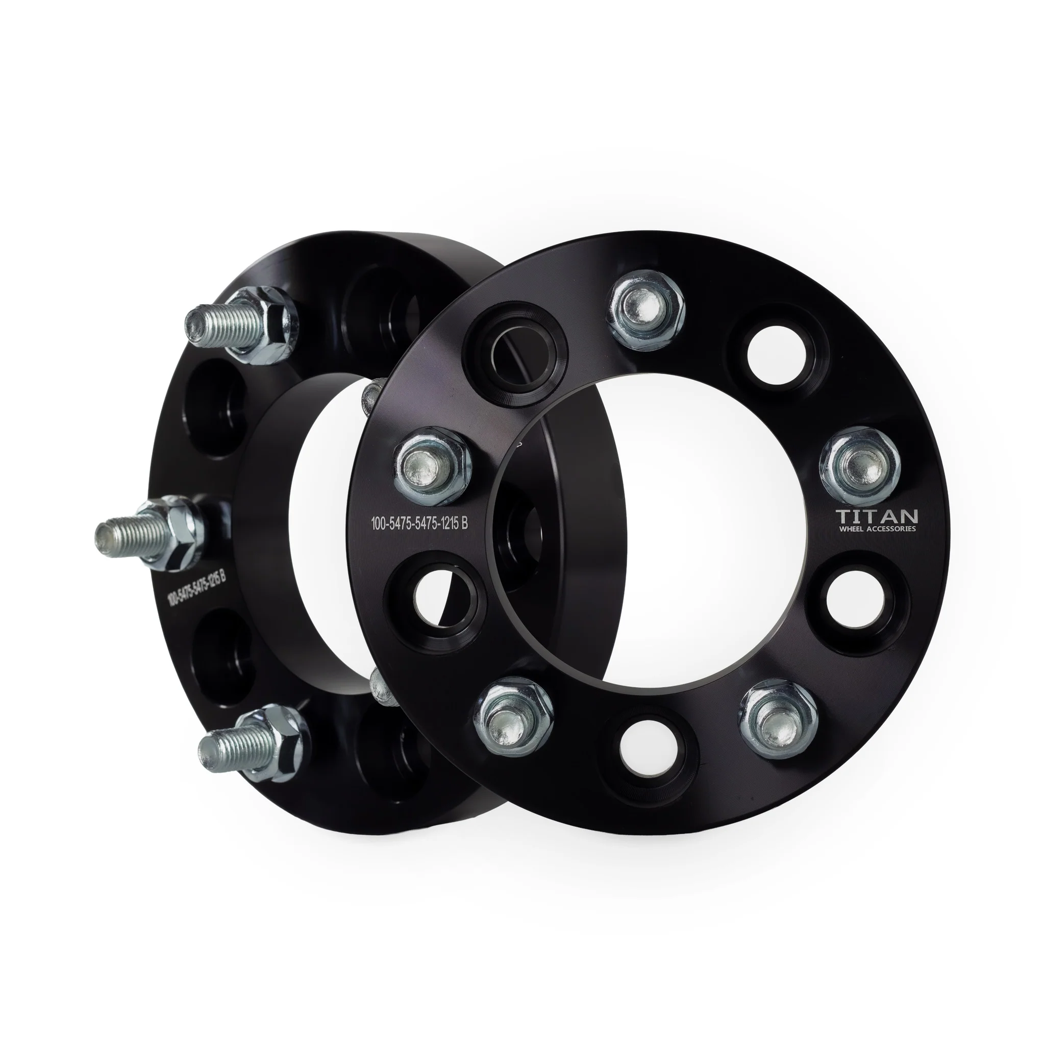 1" Wheel Spacers for Chevy Corvette Camaro Firebird S10 | 5x4.75 (5x120) | 12x1.5 Studs | - Image 6