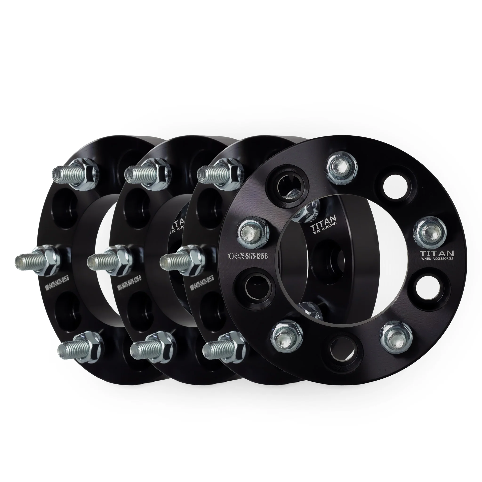 1" Wheel Spacers for Chevy Corvette Camaro Firebird S10 | 5x4.75 (5x120) | 12x1.5 Studs | - Image 7