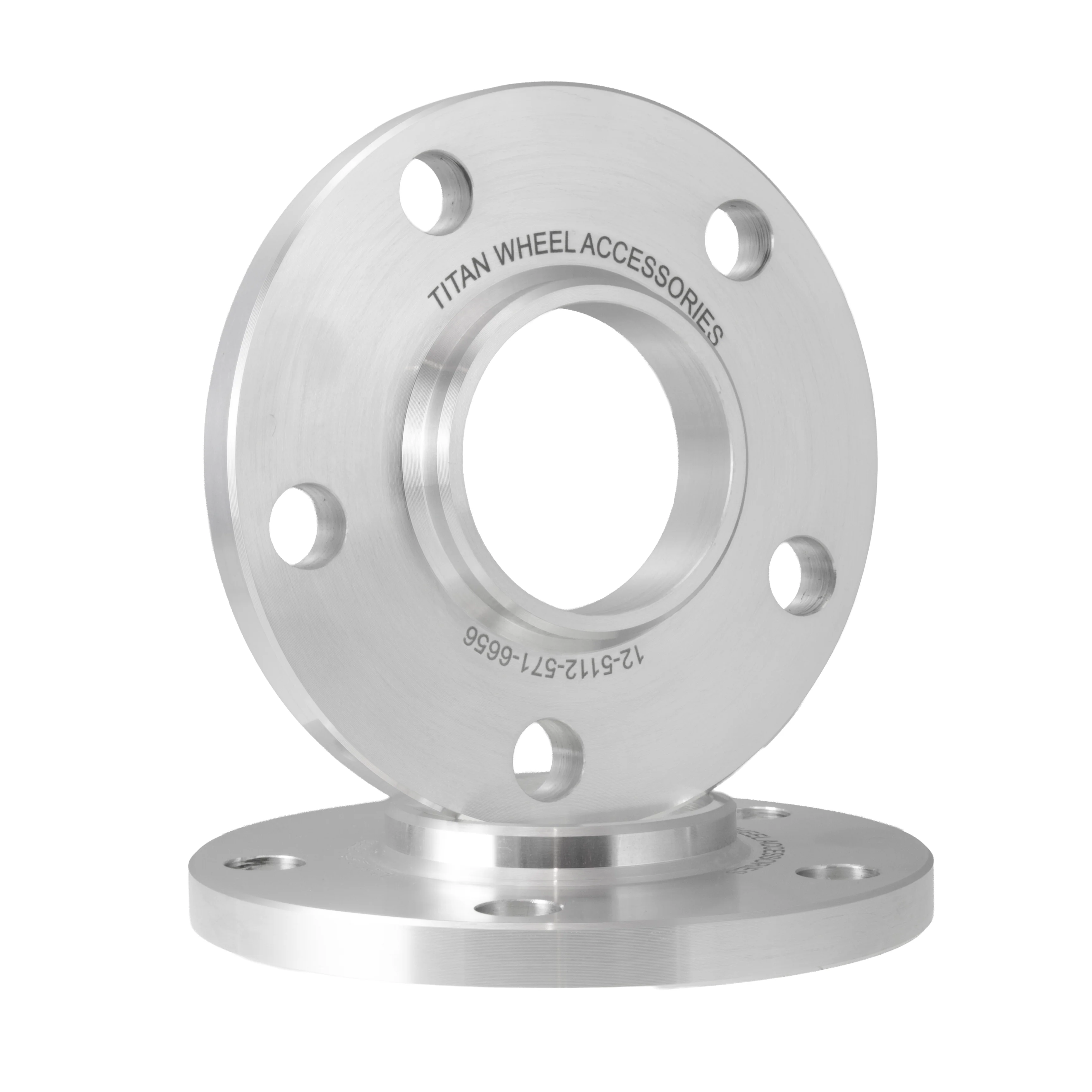 10mm Hubcentric Wheel Spacers 5x112 | 57.1mm to 66.56mm Hub Adapter for Audi, VW - Image 2
