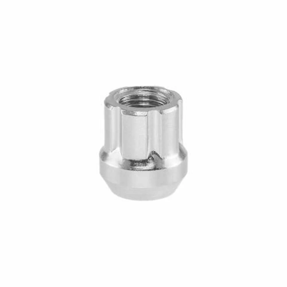 12x1.5 Open Tuner Spline Key Chrome Lug Nuts