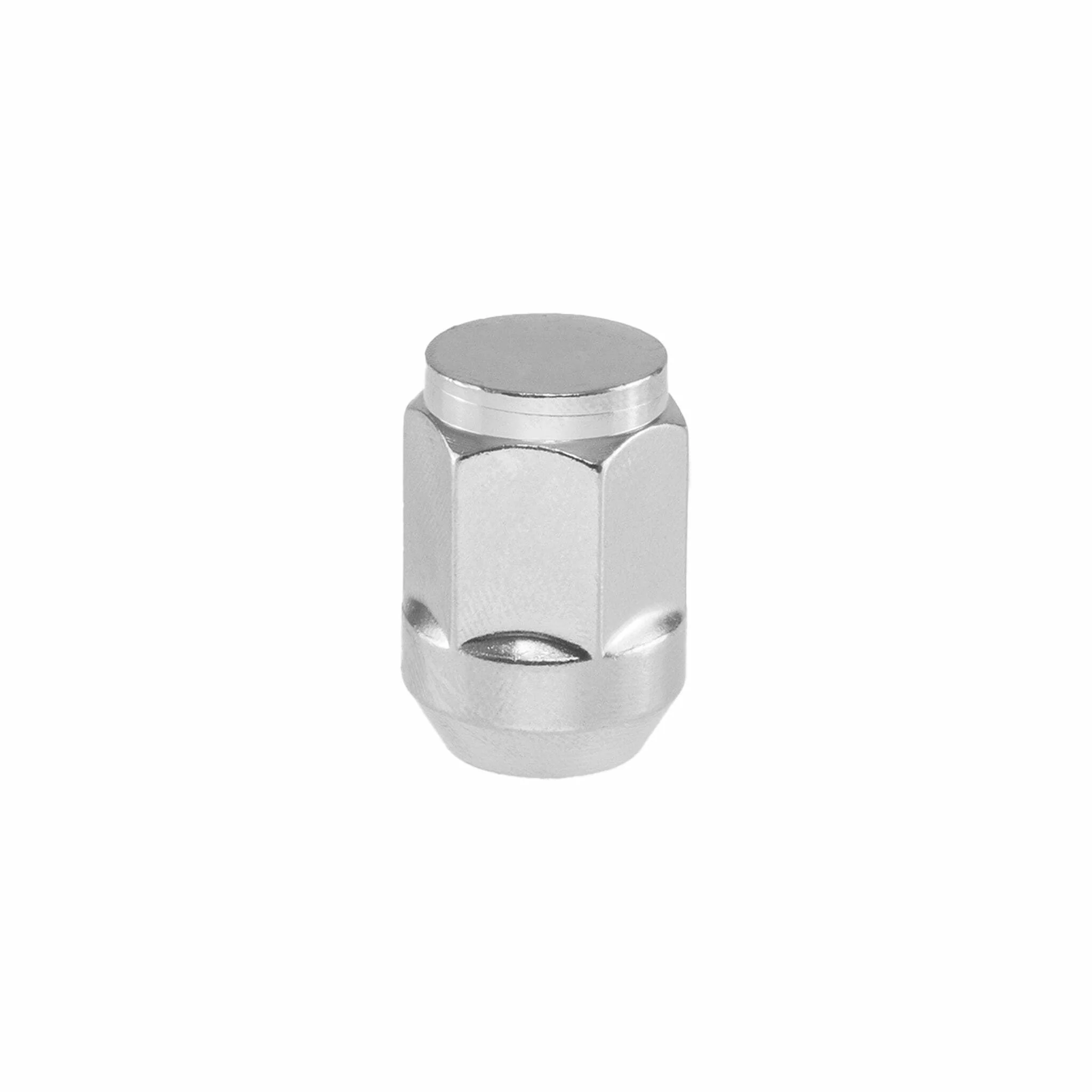 14x1.5 Closed Bulge Acorn 13/16 Head Chrome Lug Nuts - Image 2