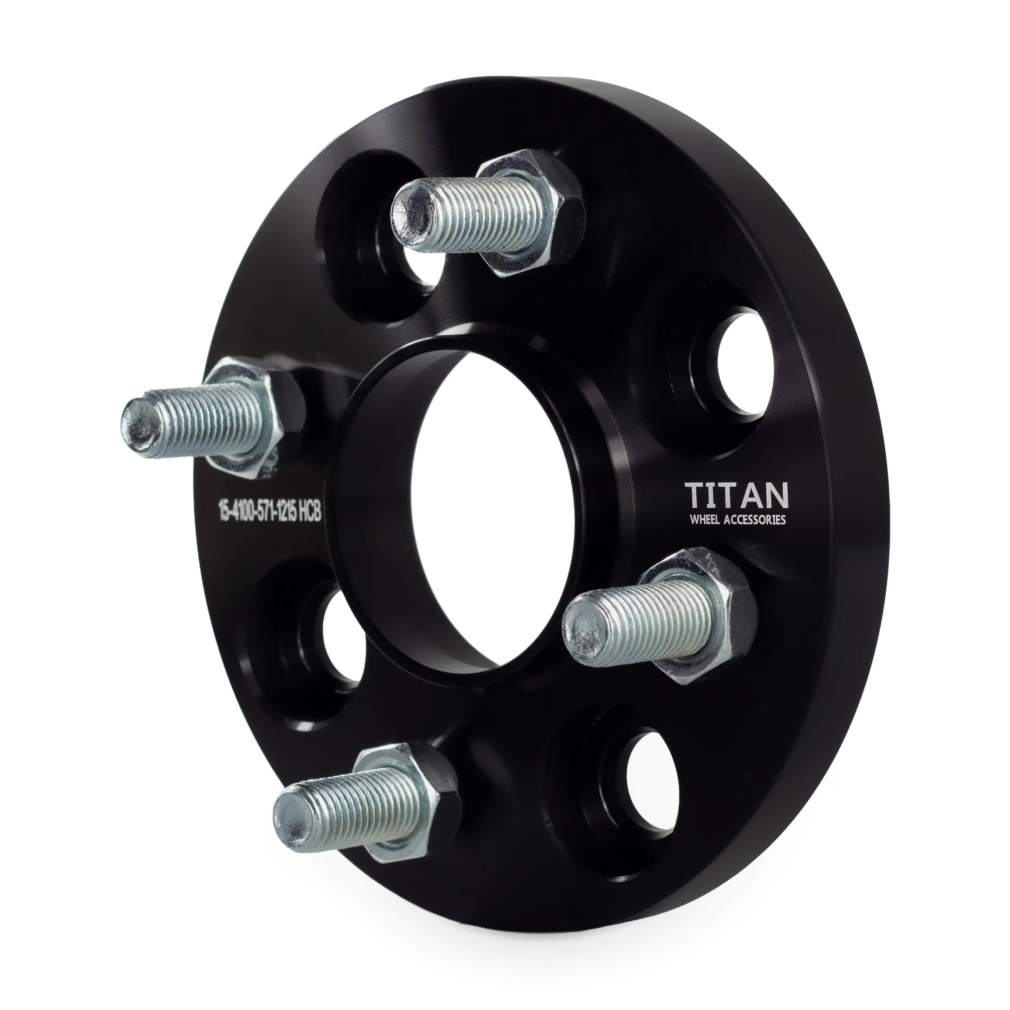 15mm Wheel Spacers for Chevy Cobalt Dodge Neon | 4x100 | 57.1 Hubcentric | 12x1.5 Studs |