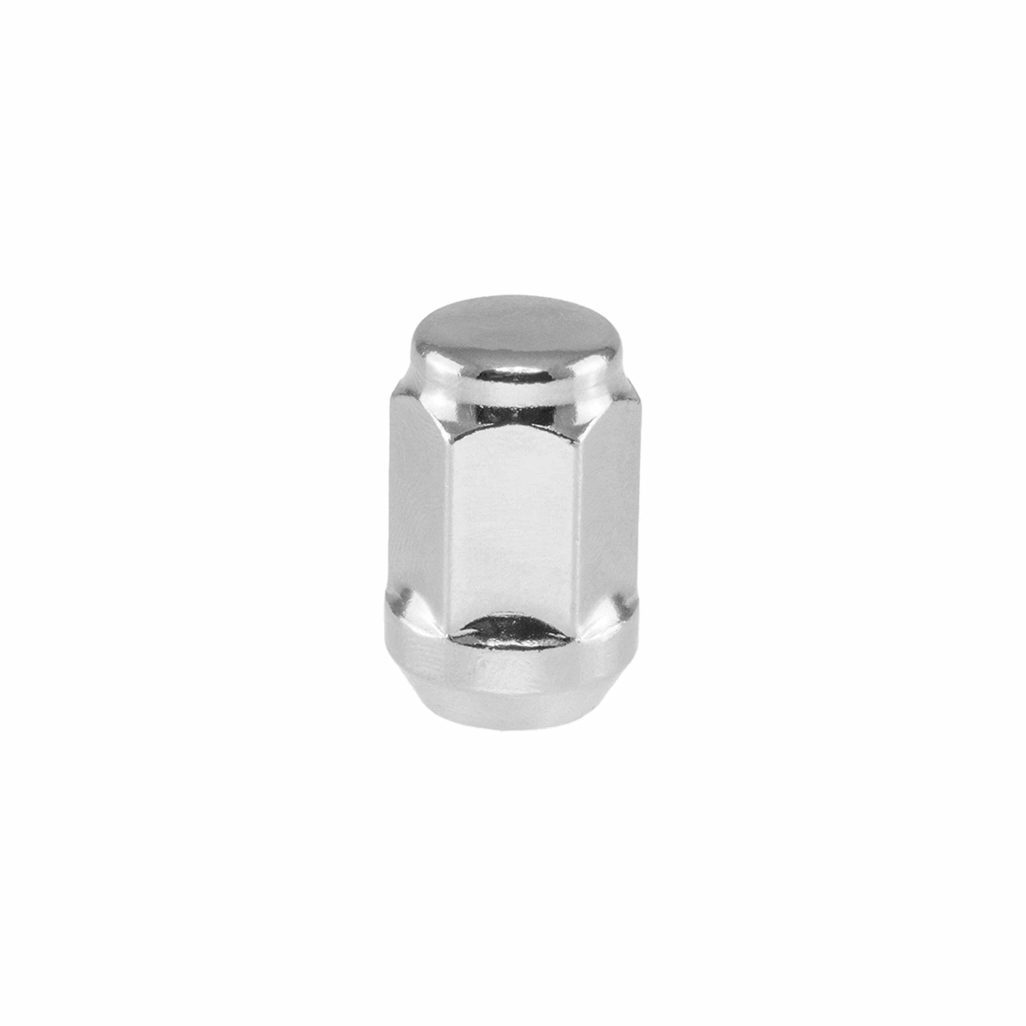 12 x 1.5" Bulge Acorn Lug Nuts | 3/4" Head | Chrome Lug Nuts - Image 2