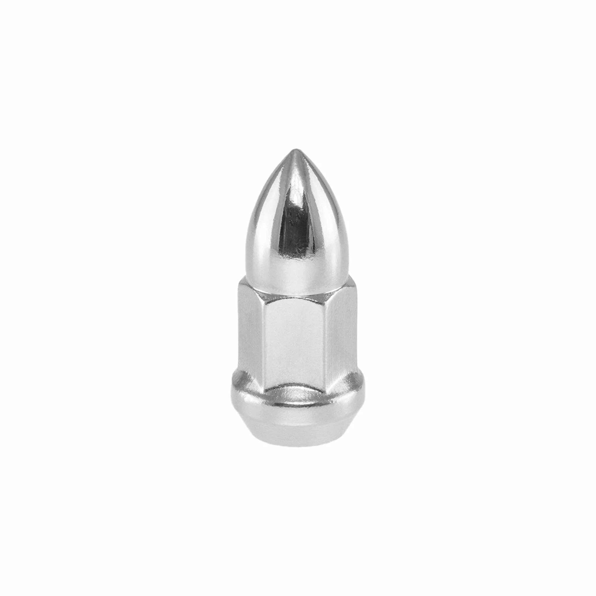 12 x 1.5" Passenger Bullet | 17mm Head |Chrome Lug Nuts - Image 2