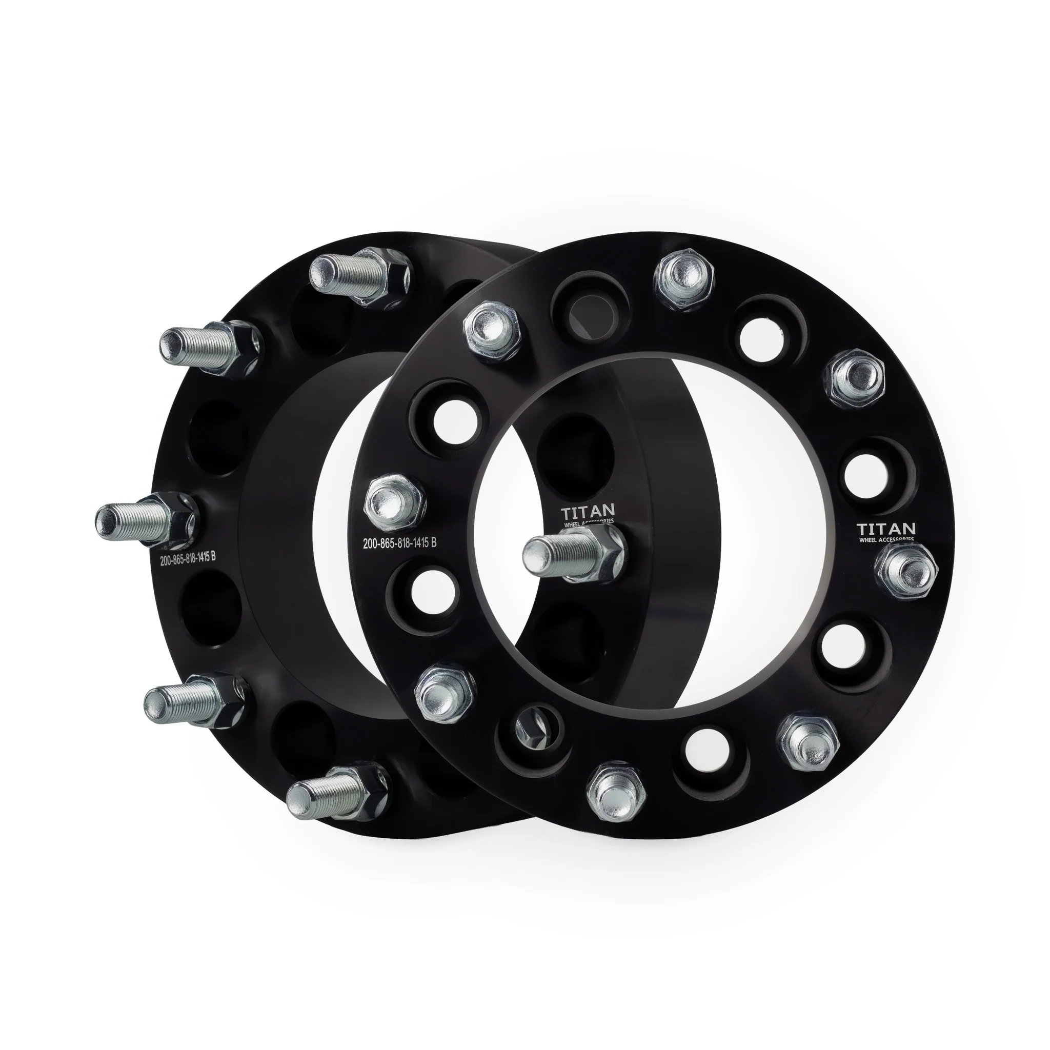 2" (50mm) 8x6.5 To 8x180 Wheel Adapters for Chevy Express 2500 3500 Silverado 1500 2500 3500 Suburban 2500 | 14x1.5 Studs | - Image 6