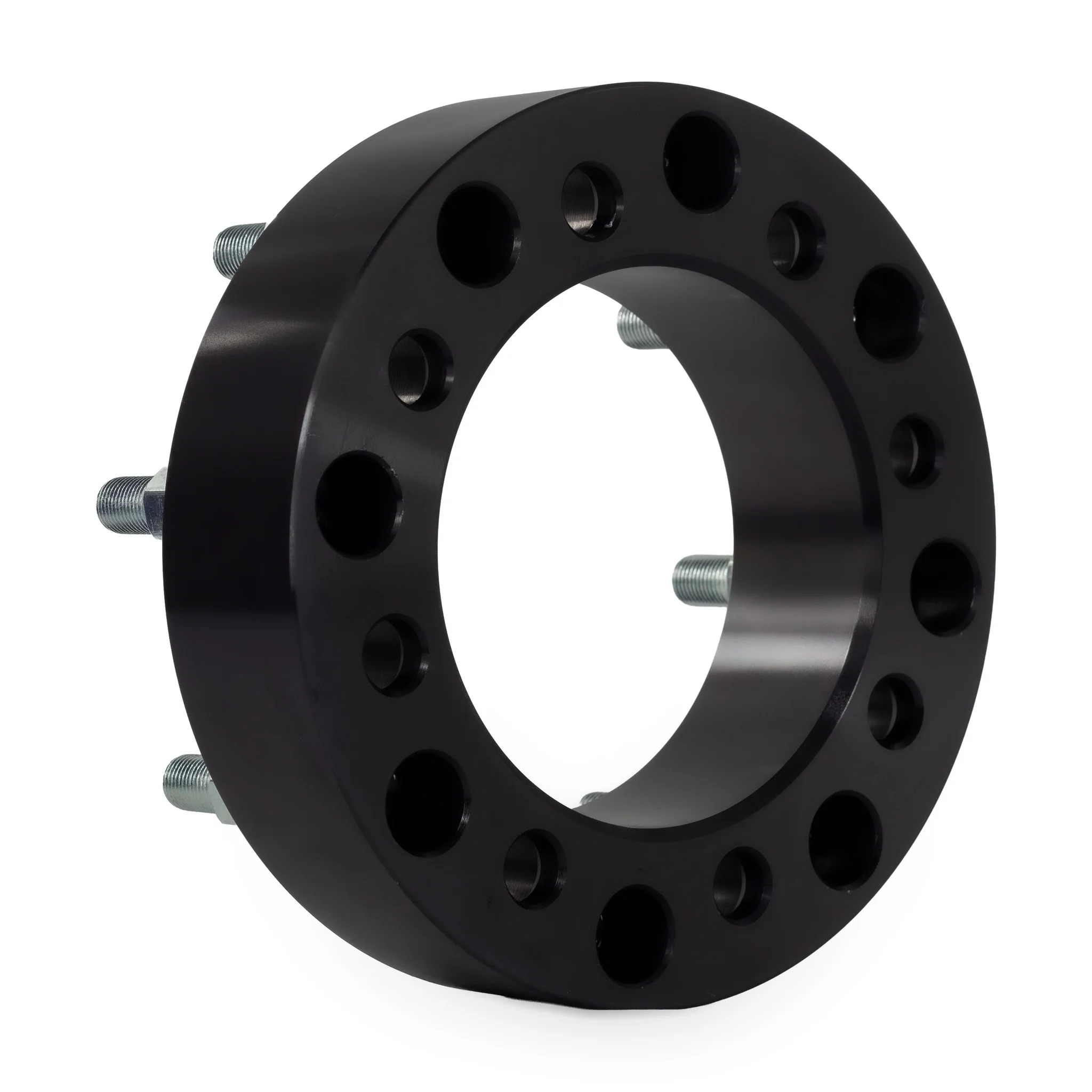 2" (50mm) 8x6.5 To 8x180 Wheel Adapters for GMC Savana 2500 3500 Sierra 1500 2500 3500 Yukon XL 2500 Hummer H2 | 14x1.5 Studs | - Image 4