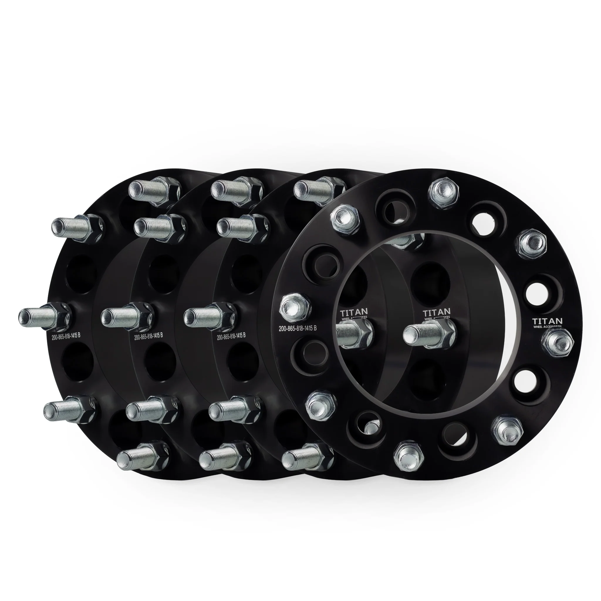 2" (50mm) 8x6.5 To 8x180 Wheel Adapters for Nissan NV 1500 2500 3500 RAM 2500 3500 3500 Dually | 14x1.5 Studs | - Image 7