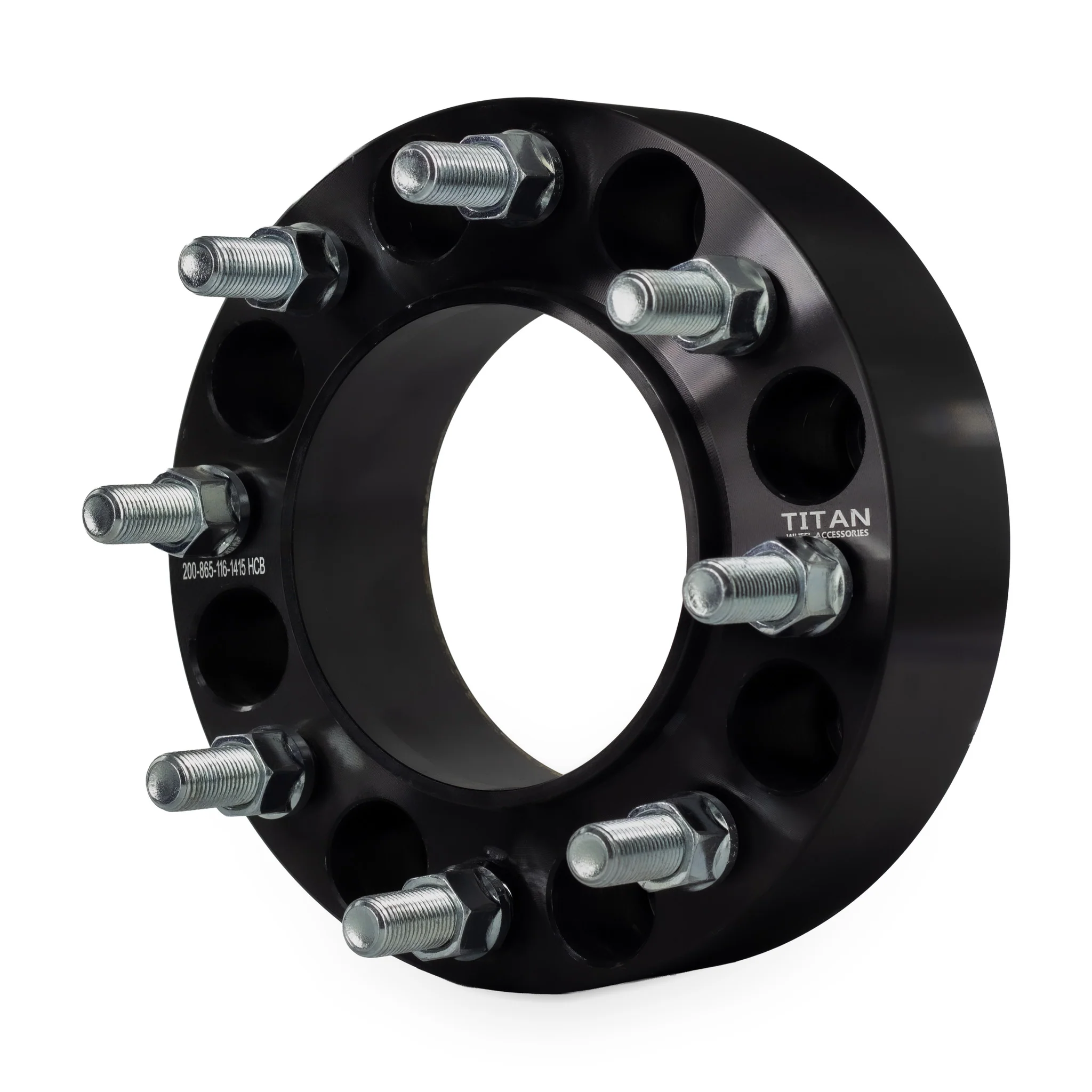 2" (50mm) Wheel Spacers for Chevy Silverado 2500 3500 Suburban HD | 8x6.5 | 116.7 Hubcentric |14x1.5 Studs |