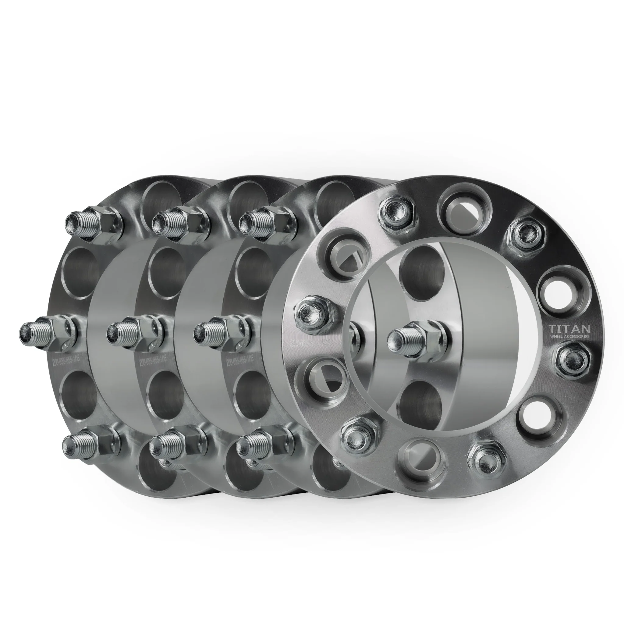 2" (50mm) Wheel Spacers for Chevy Silverado GMC Sierra 1500 | 6x5.5 (6x139.7) | 14x1.5 Studs | - Image 7