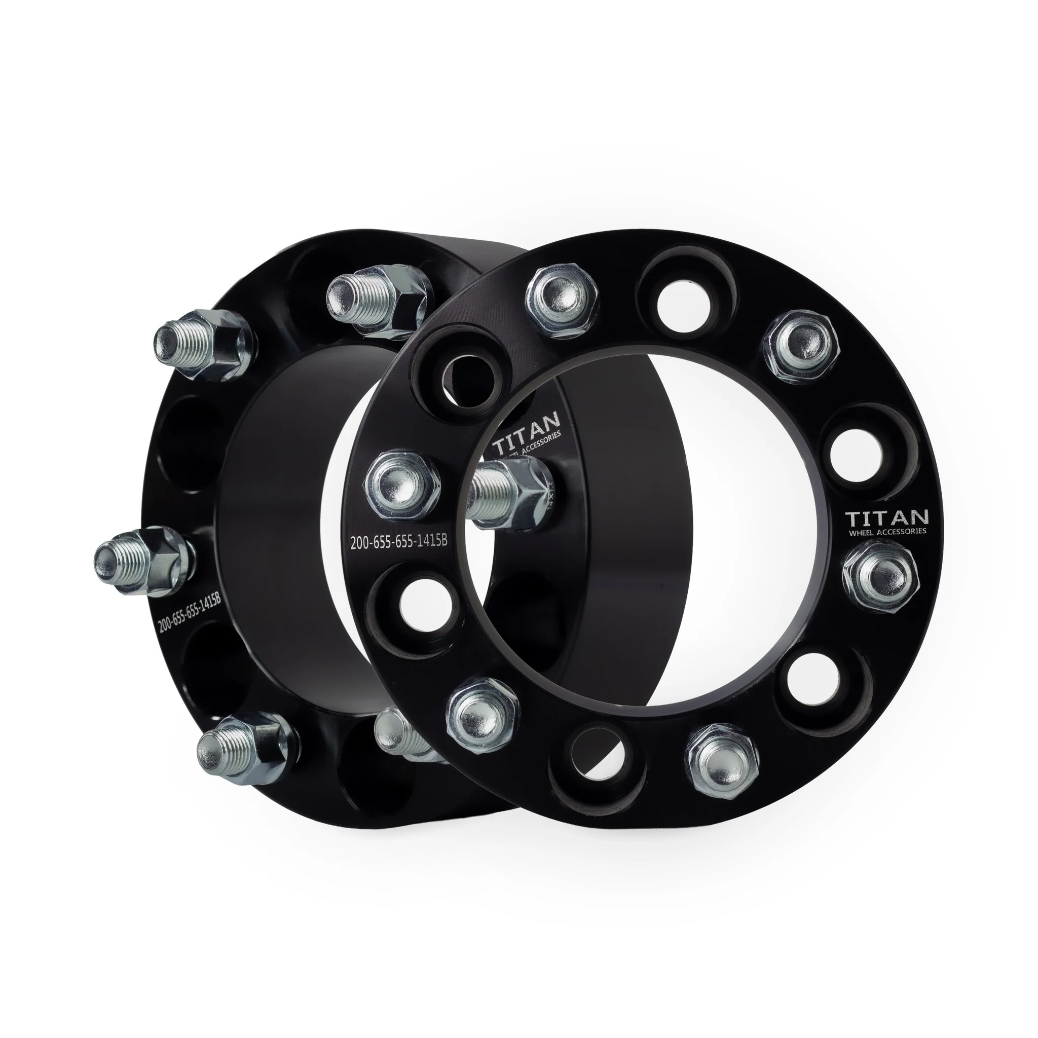 2" (50mm) Wheel Spacers for Chevy Silverado GMC Sierra 1500 | 6x5.5 (6x139.7 | 14x1.5 Studs | - Image 6